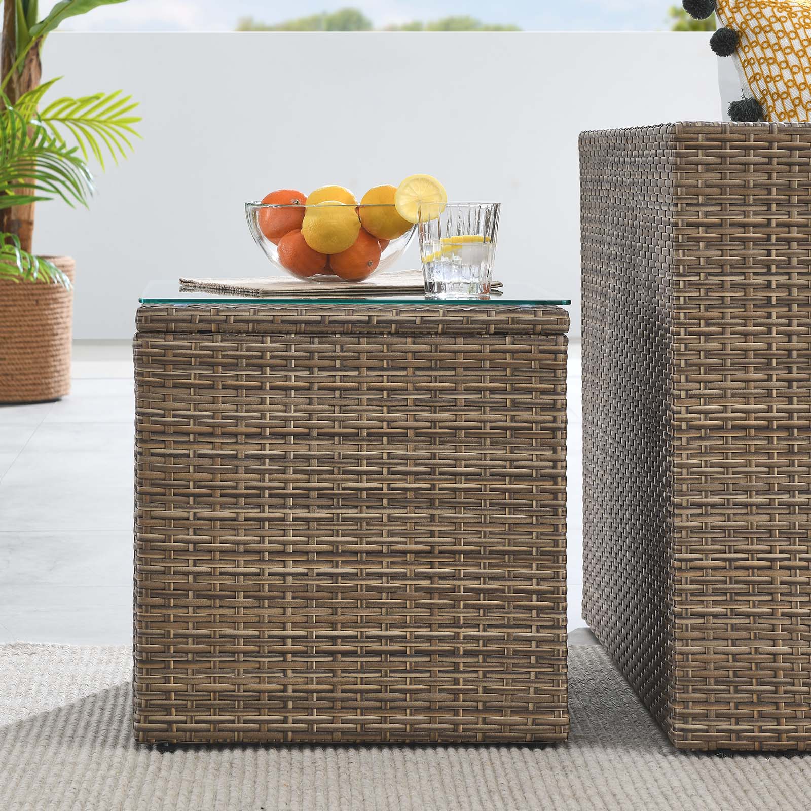 Convene Outdoor Patio Side Table - East Shore Modern Home Furnishings