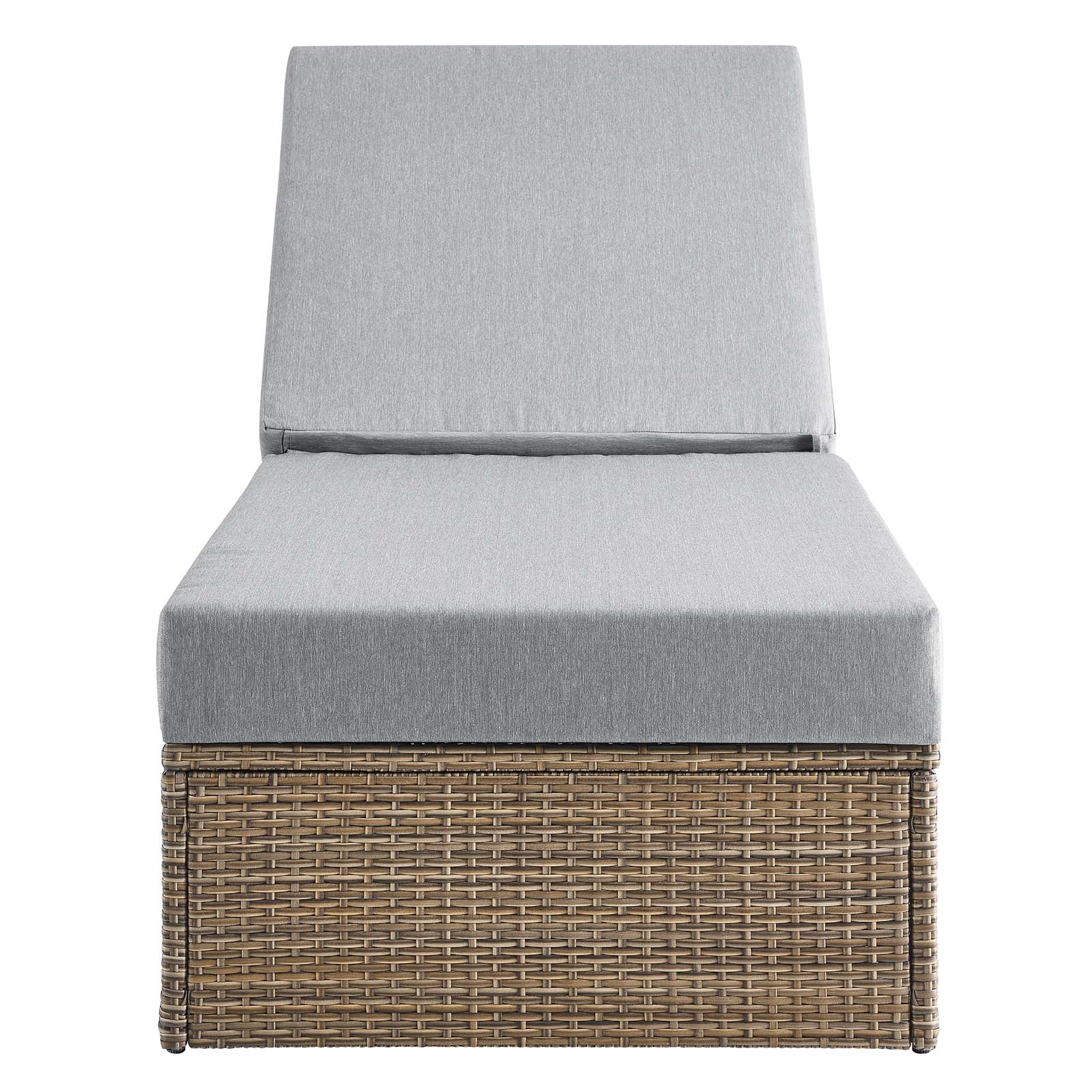 Convene Outdoor Patio Outdoor Patio Chaise Lounge Chair - East Shore Modern Home Furnishings