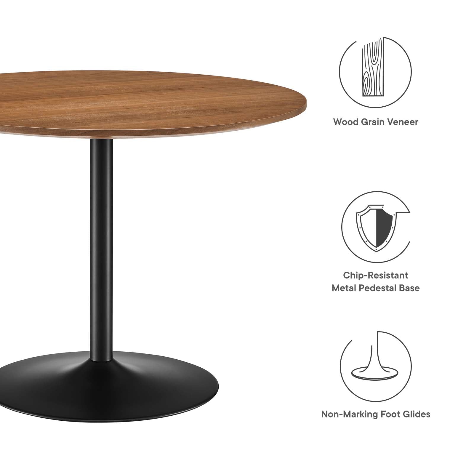 Amuse 40" Dining Table - East Shore Modern Home Furnishings