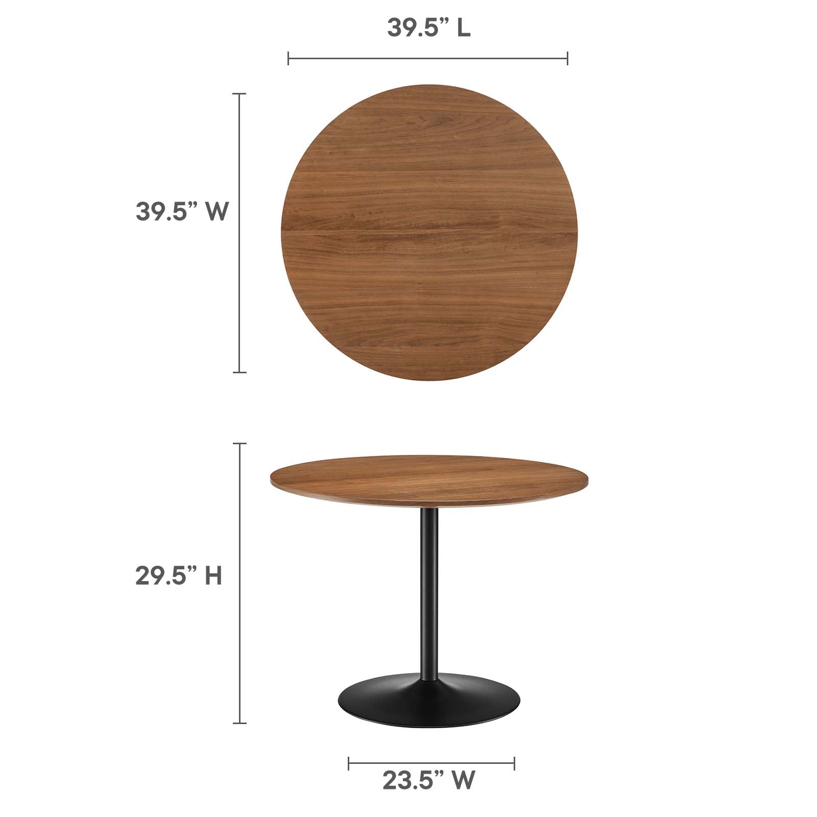 Amuse 40" Dining Table - East Shore Modern Home Furnishings