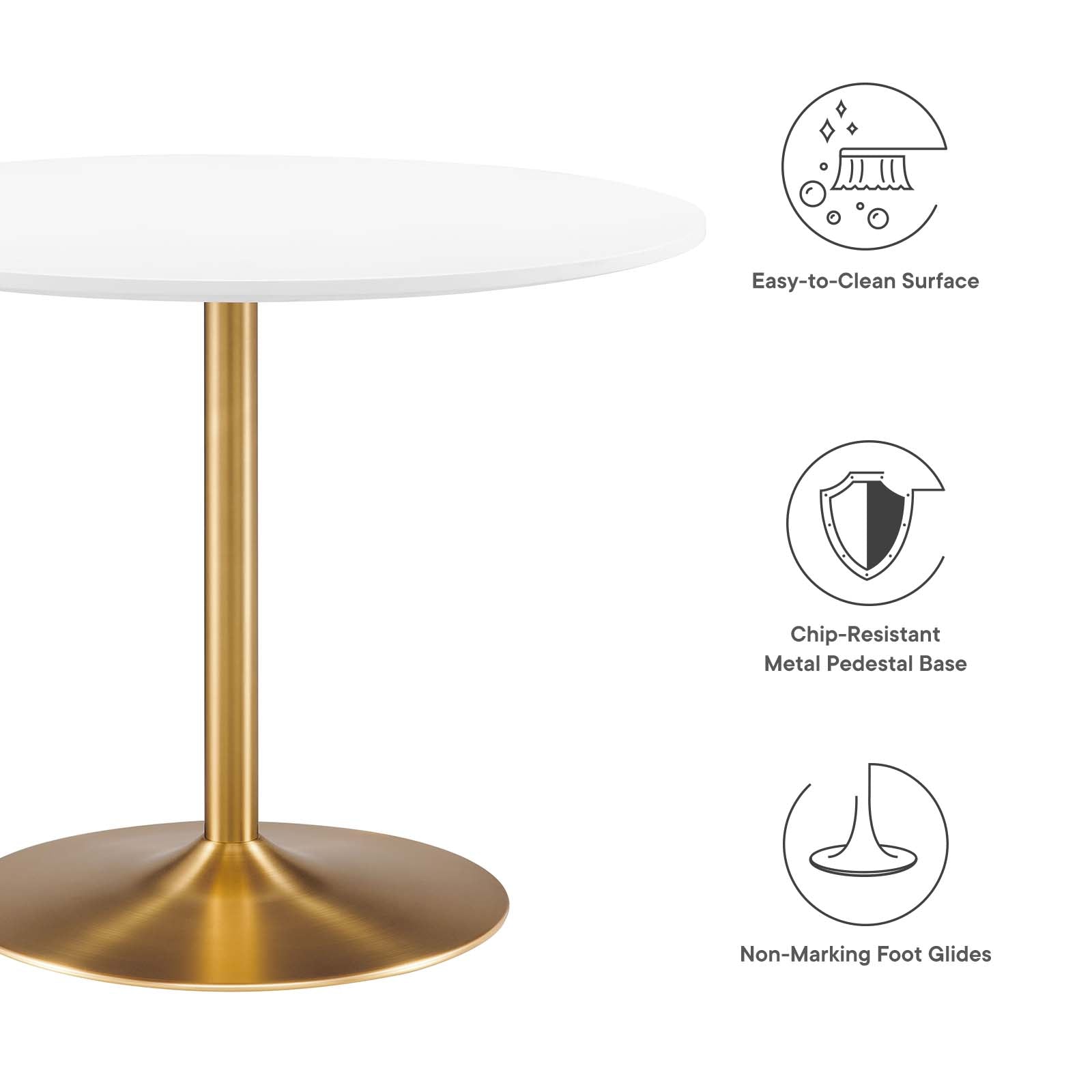 Amuse 40" Dining Table - East Shore Modern Home Furnishings
