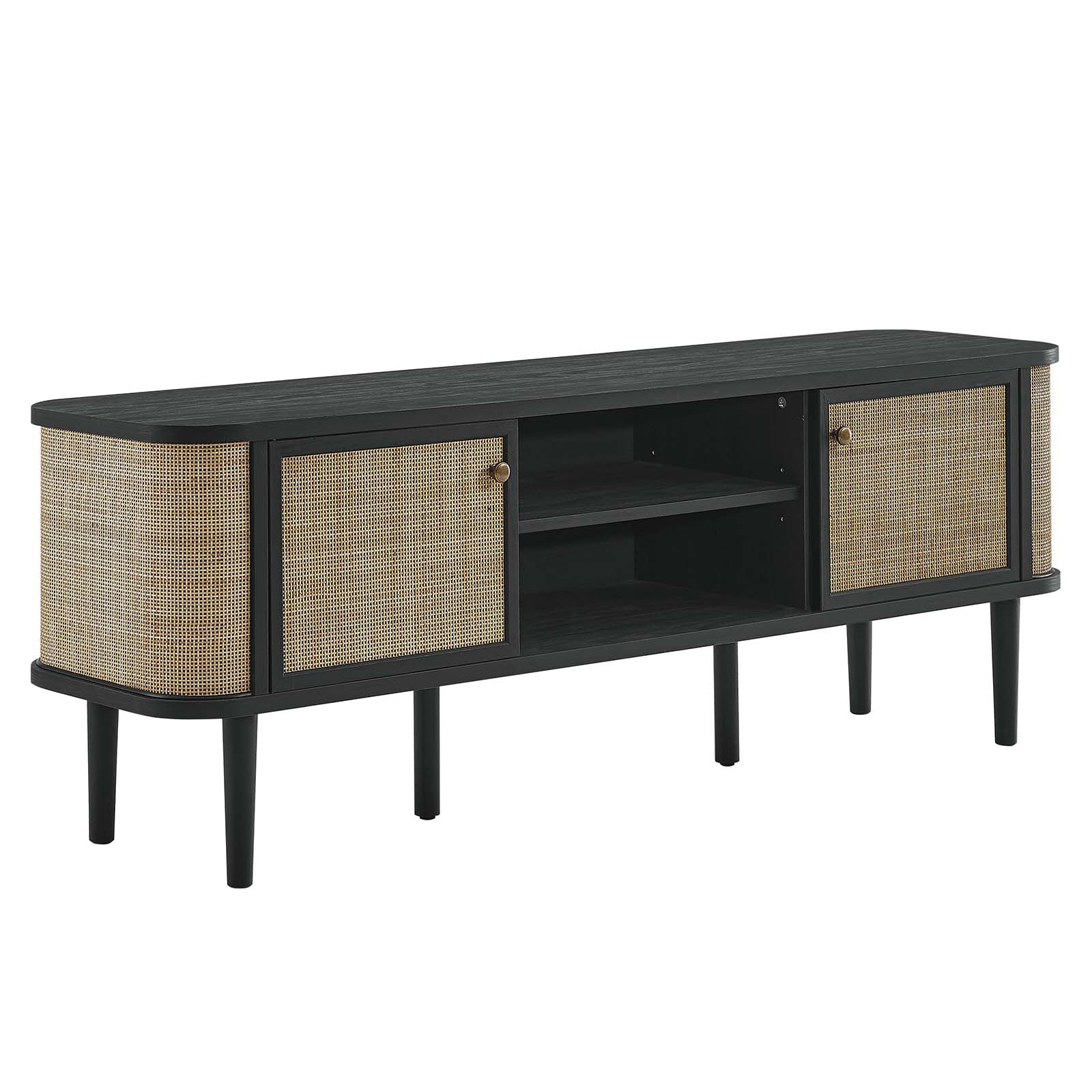 Miramar 60'' Wood TV Stand - East Shore Modern Home Furnishings