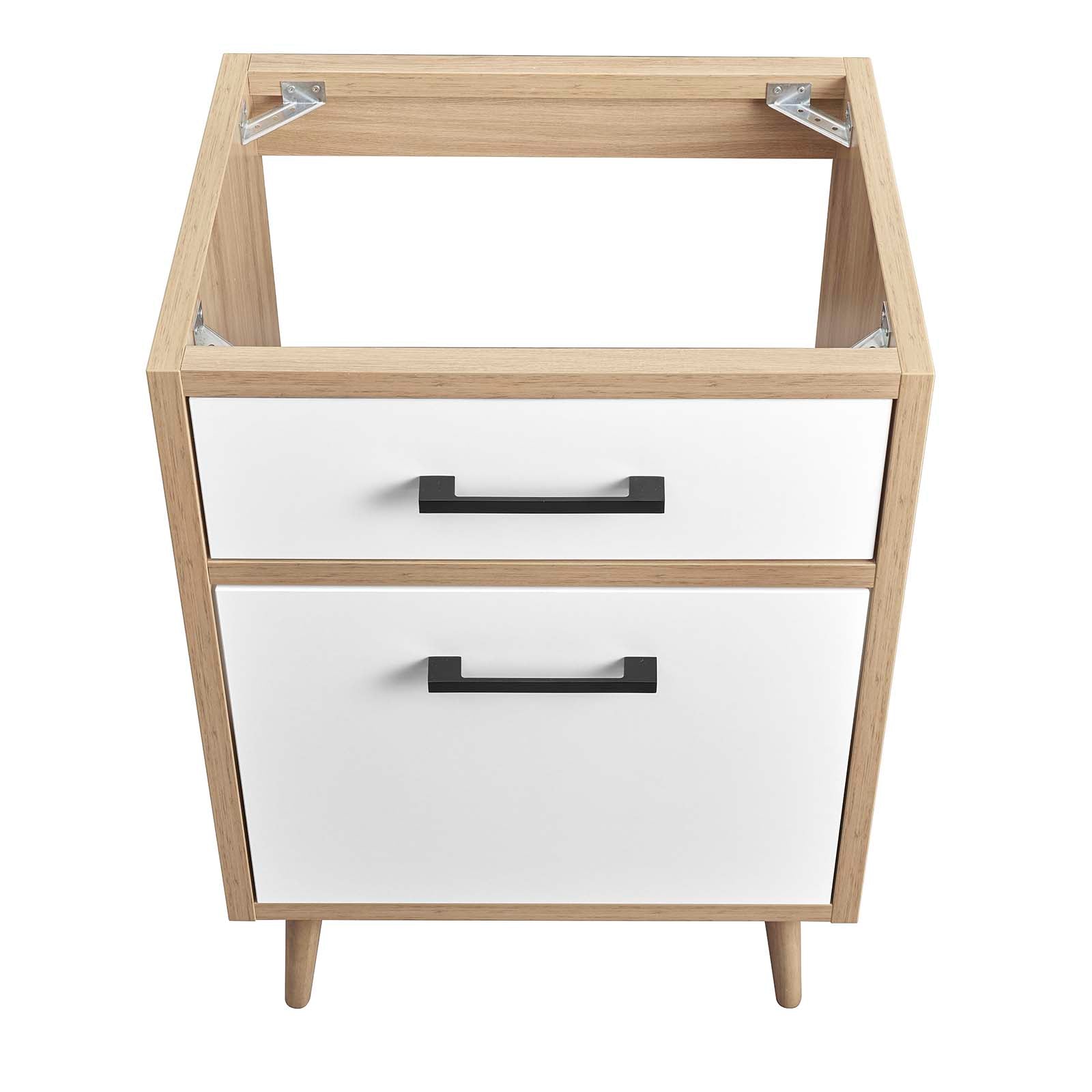 Maverick 24" Bathroom Vanity Cabinet - Sink Basin Not Included - East Shore Modern Home Furnishings