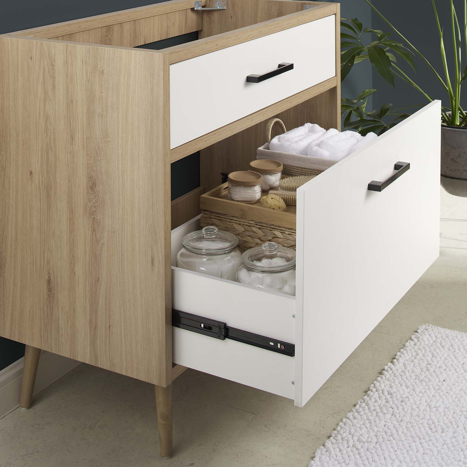 Maverick 36" Bathroom Vanity Cabinet - Sink Basin Not Included - East Shore Modern Home Furnishings