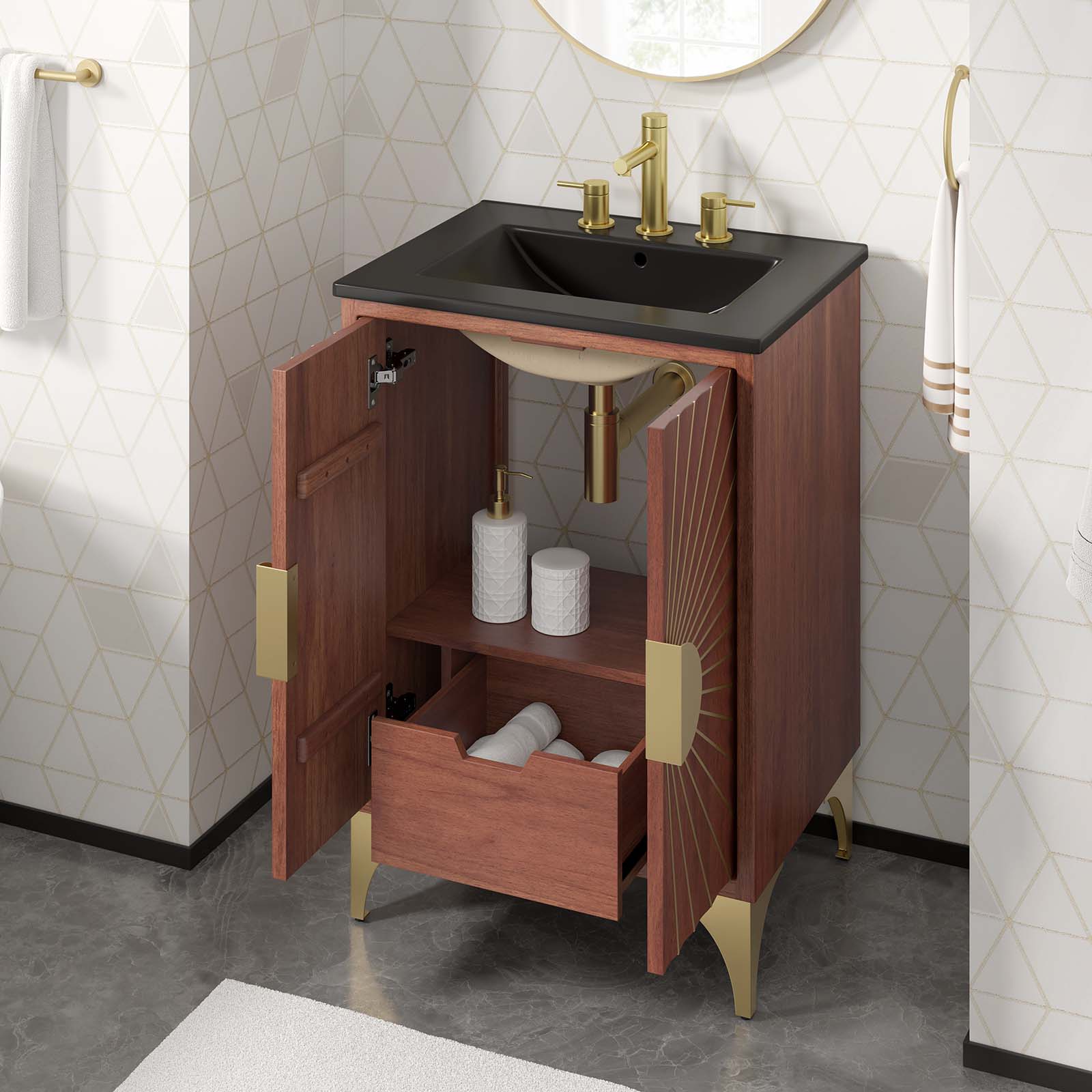 Daylight 24" Bathroom Vanity - East Shore Modern Home Furnishings