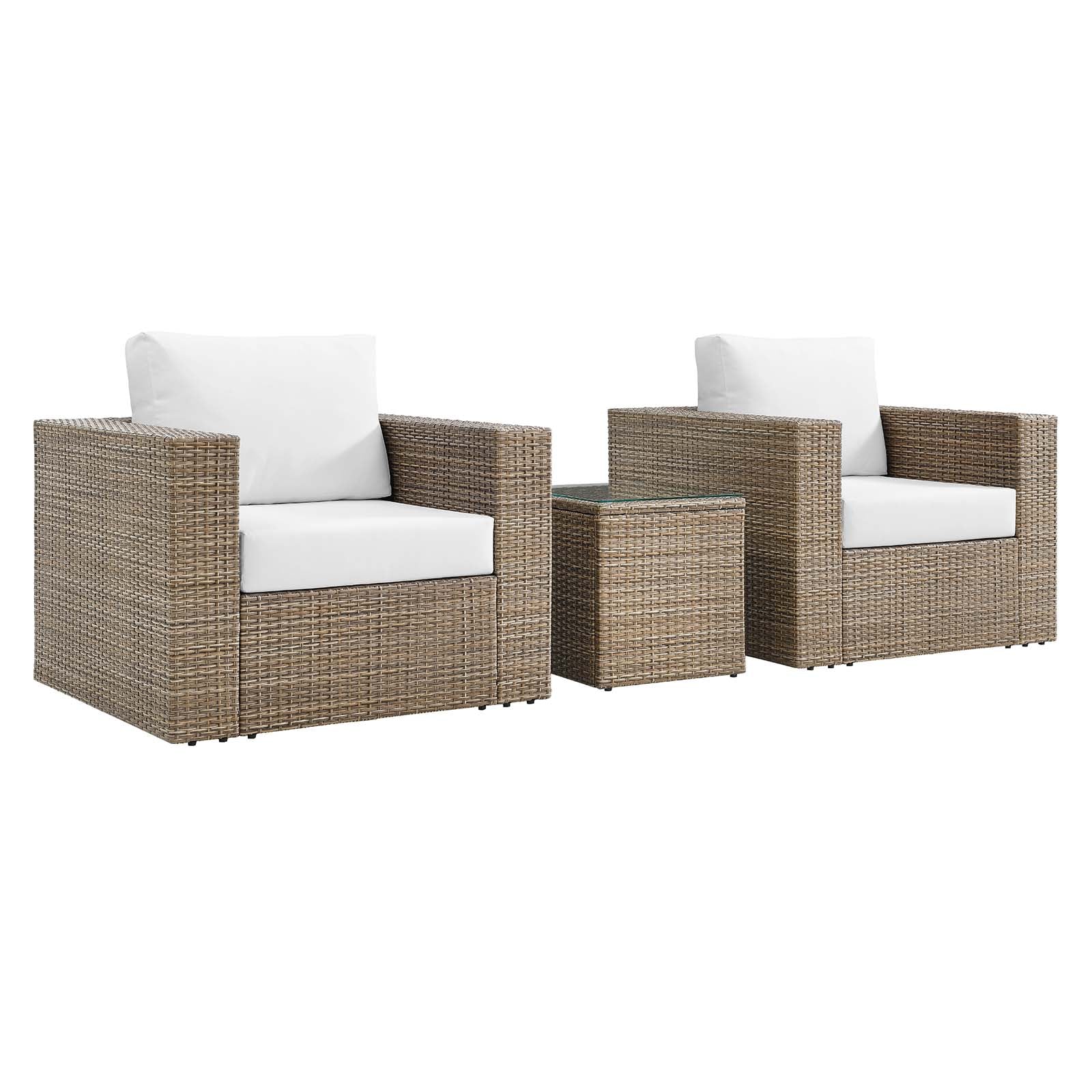 Convene Outdoor Patio Outdoor Patio 3-Piece Furniture Set - East Shore Modern Home Furnishings