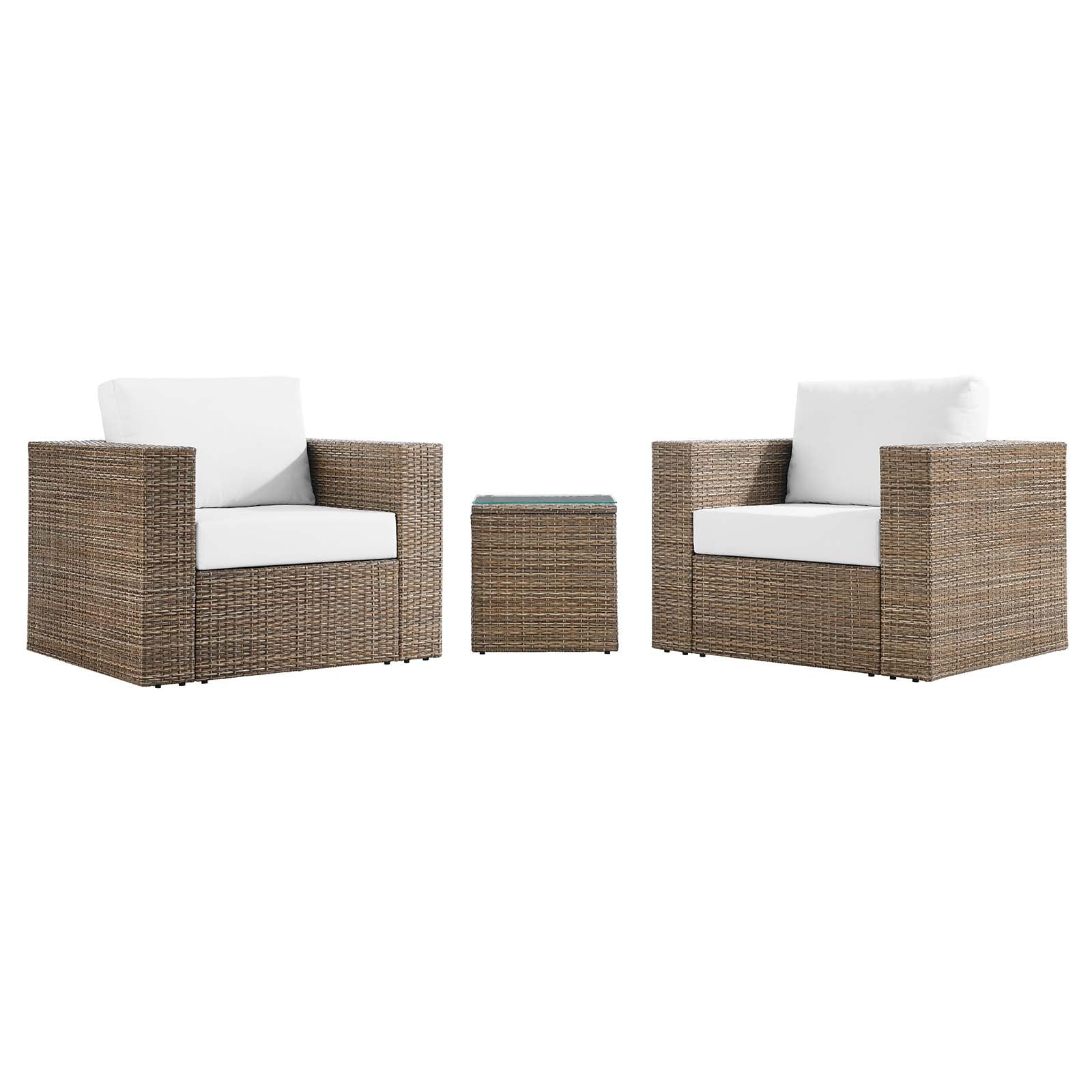 Convene Outdoor Patio Outdoor Patio 3-Piece Furniture Set - East Shore Modern Home Furnishings