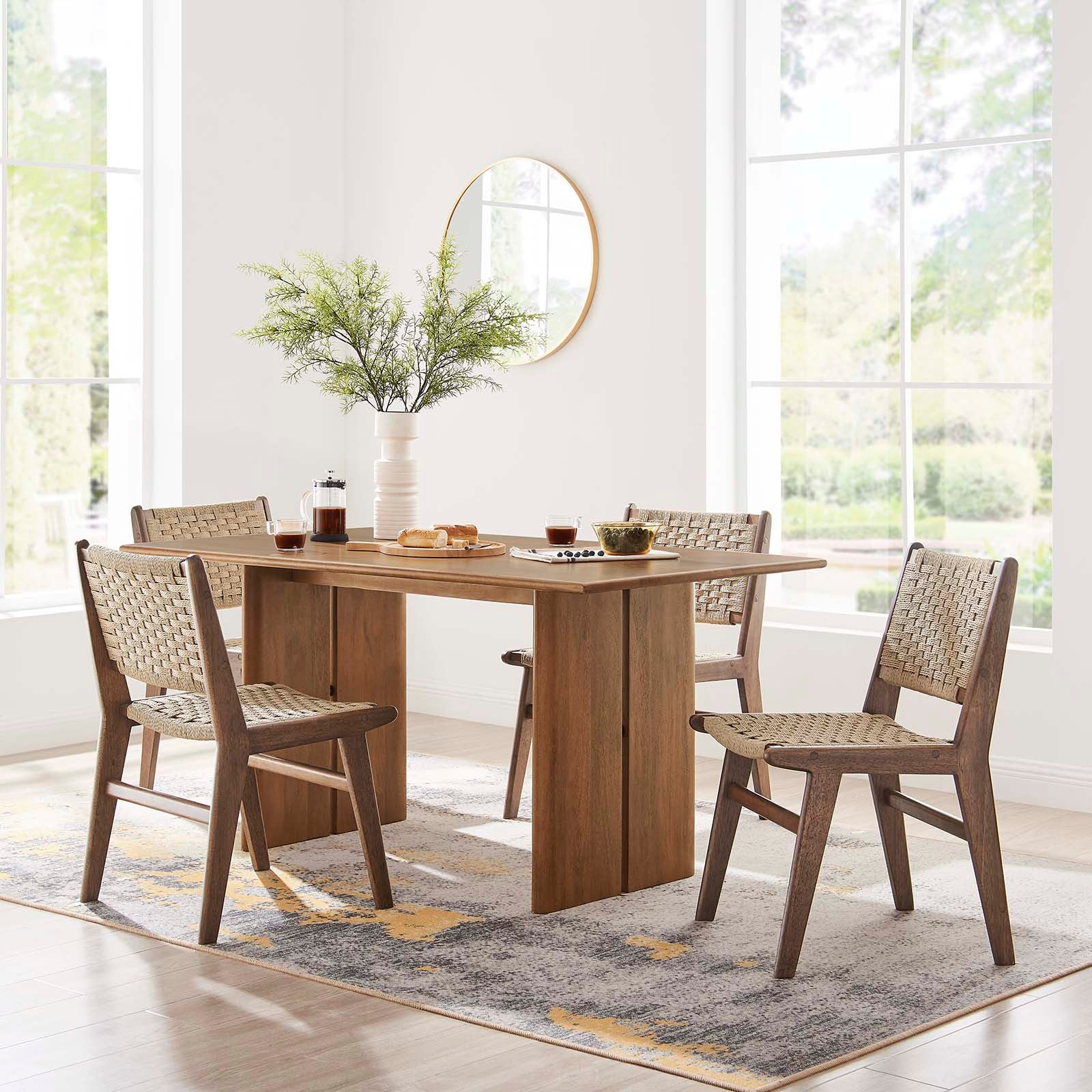 Amistad 60" Wood Dining Table - East Shore Modern Home Furnishings