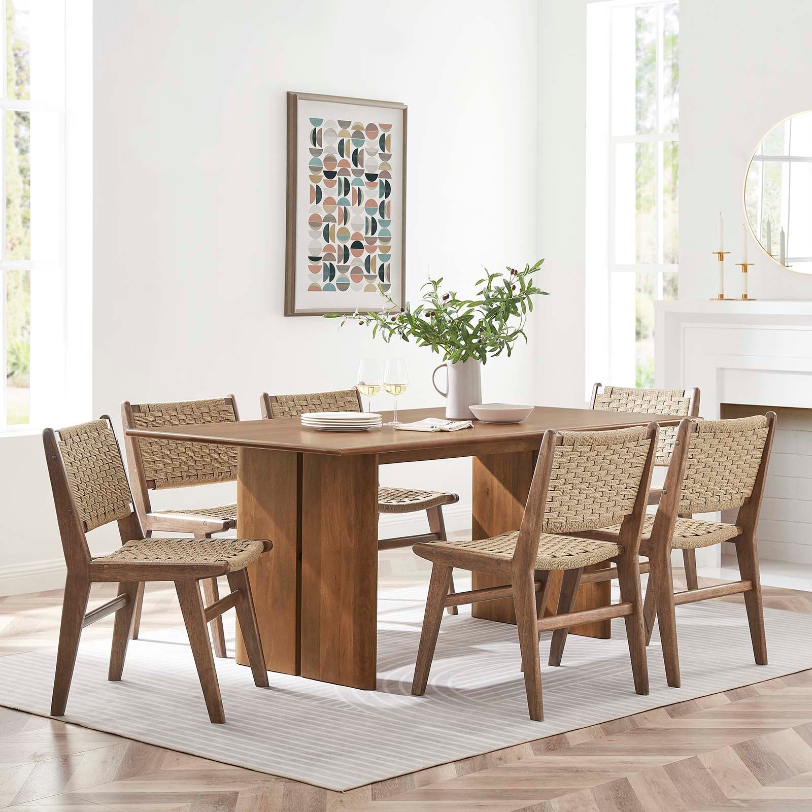 Amistad 72" Wood Dining Table - East Shore Modern Home Furnishings
