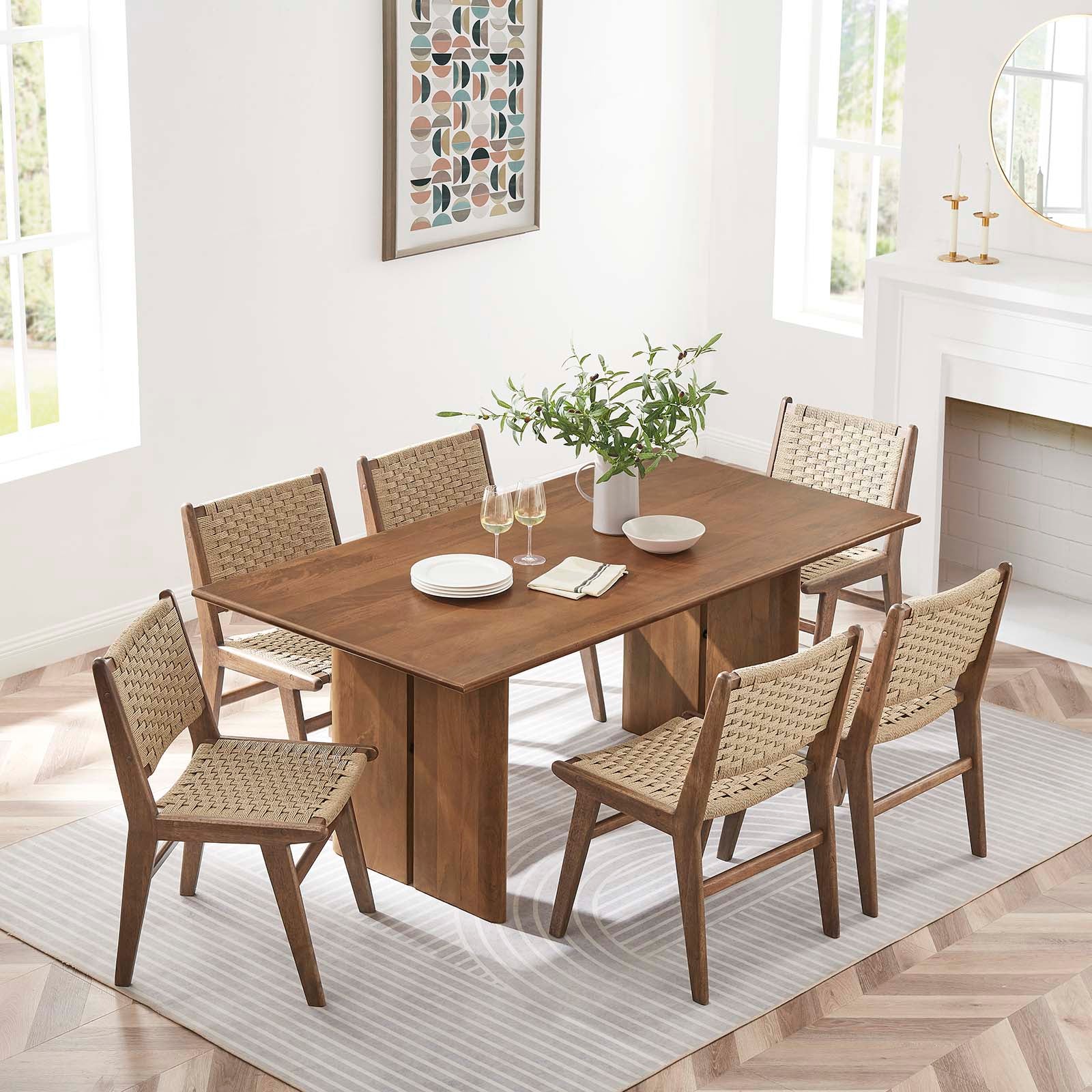 Amistad 72" Wood Dining Table - East Shore Modern Home Furnishings