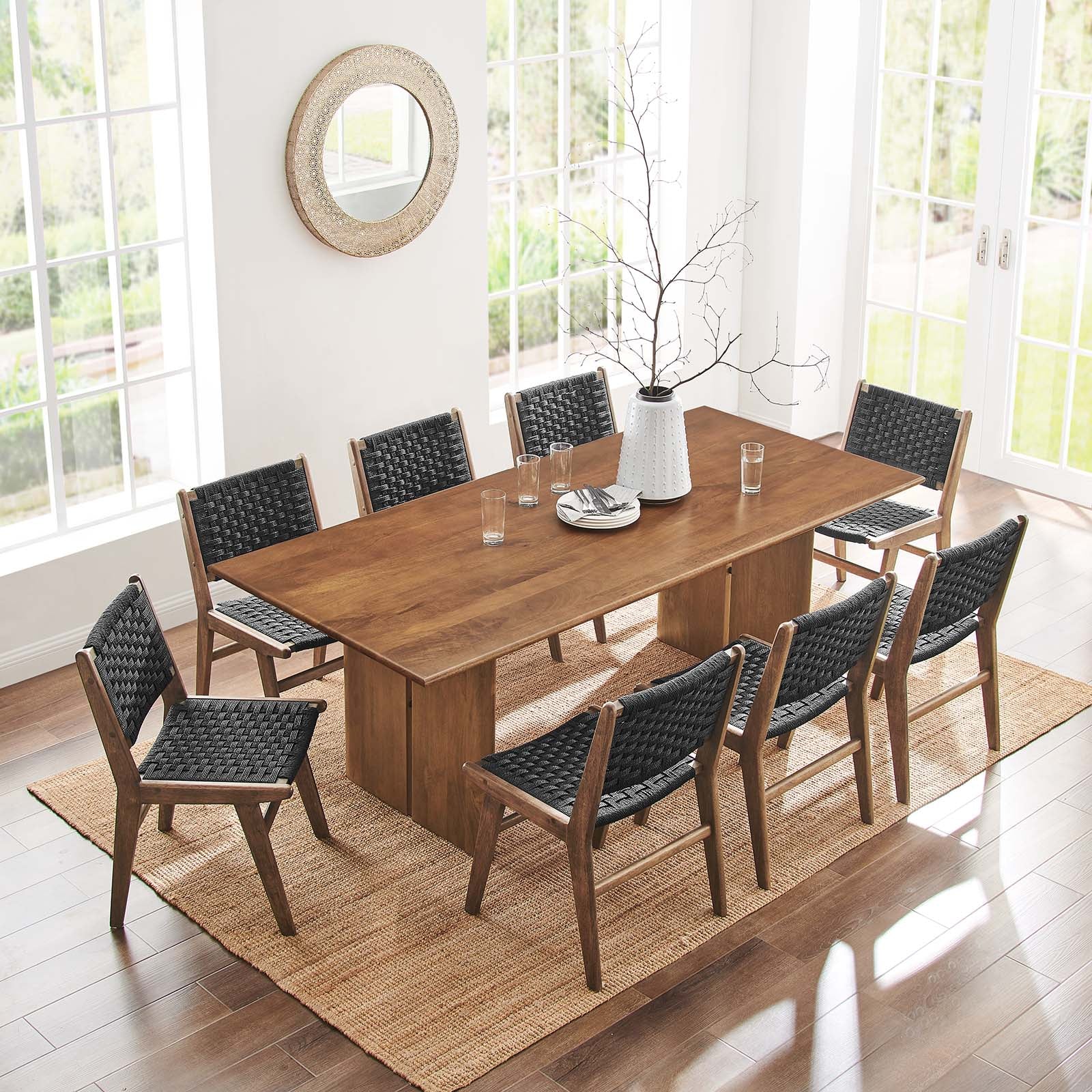 Amistad 86" Wood Dining Table - East Shore Modern Home Furnishings