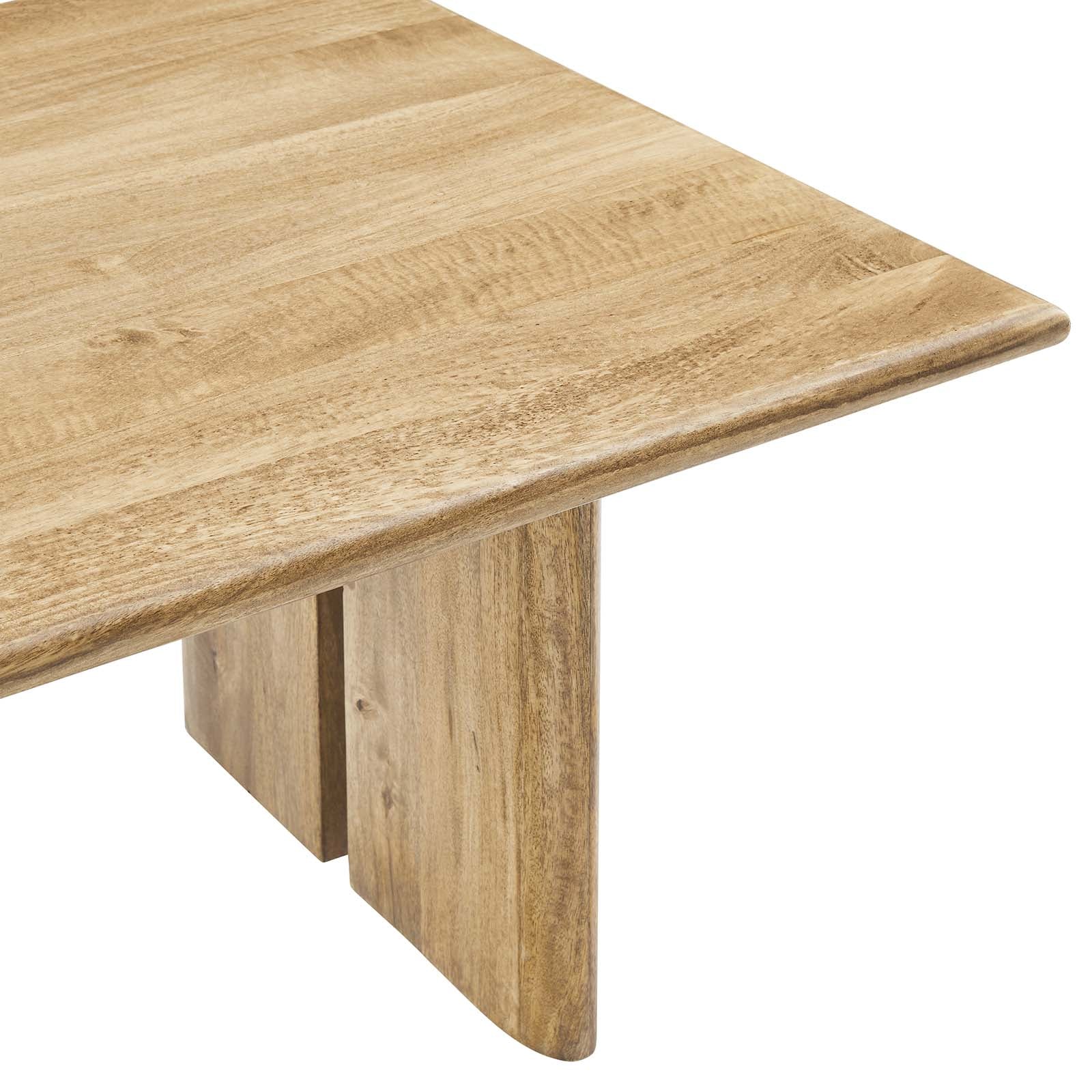 Amistad Wood Coffee Table - East Shore Modern Home Furnishings