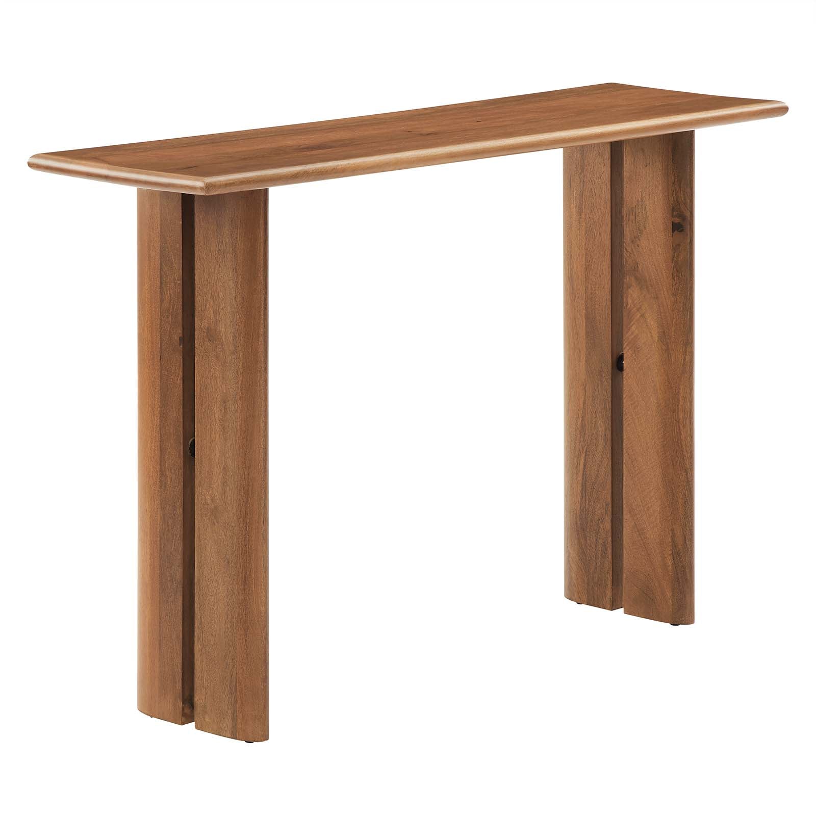 Amistad Wood Console Table - East Shore Modern Home Furnishings