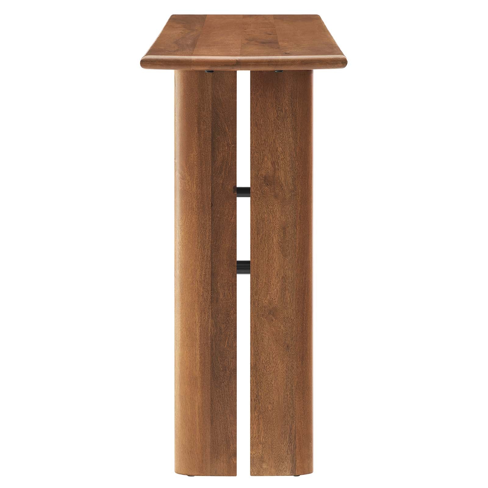 Amistad Wood Console Table - East Shore Modern Home Furnishings