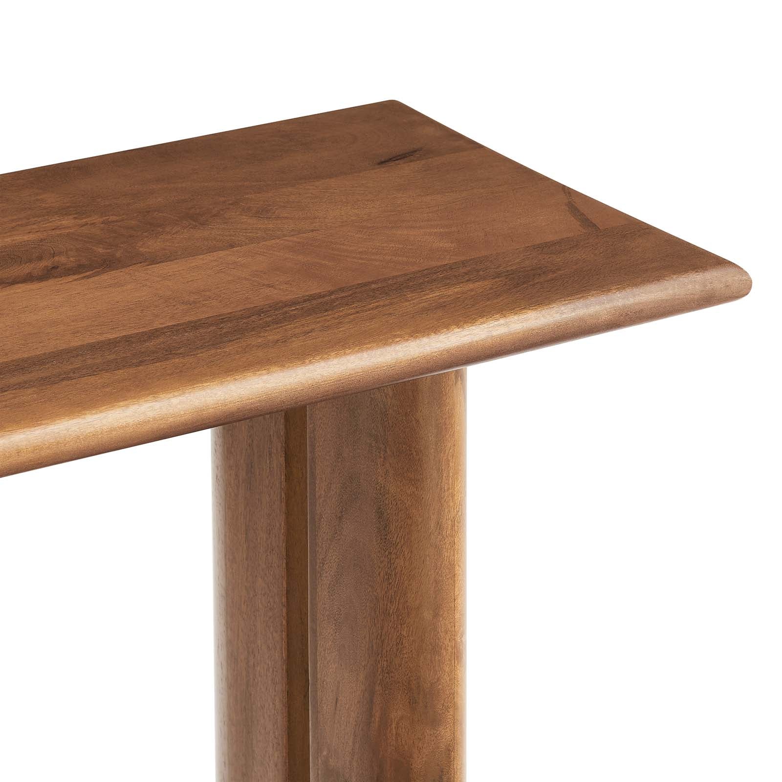 Amistad Wood Console Table - East Shore Modern Home Furnishings