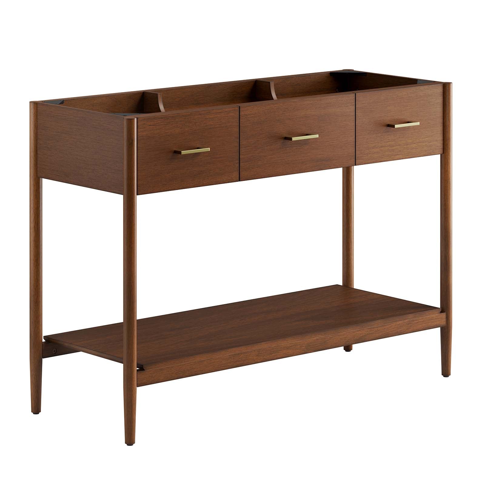 Zaire 48” Single Sink Compatible Bathroom Vanity Cabinet (Sink Basin Not Included) - East Shore Modern Home Furnishings