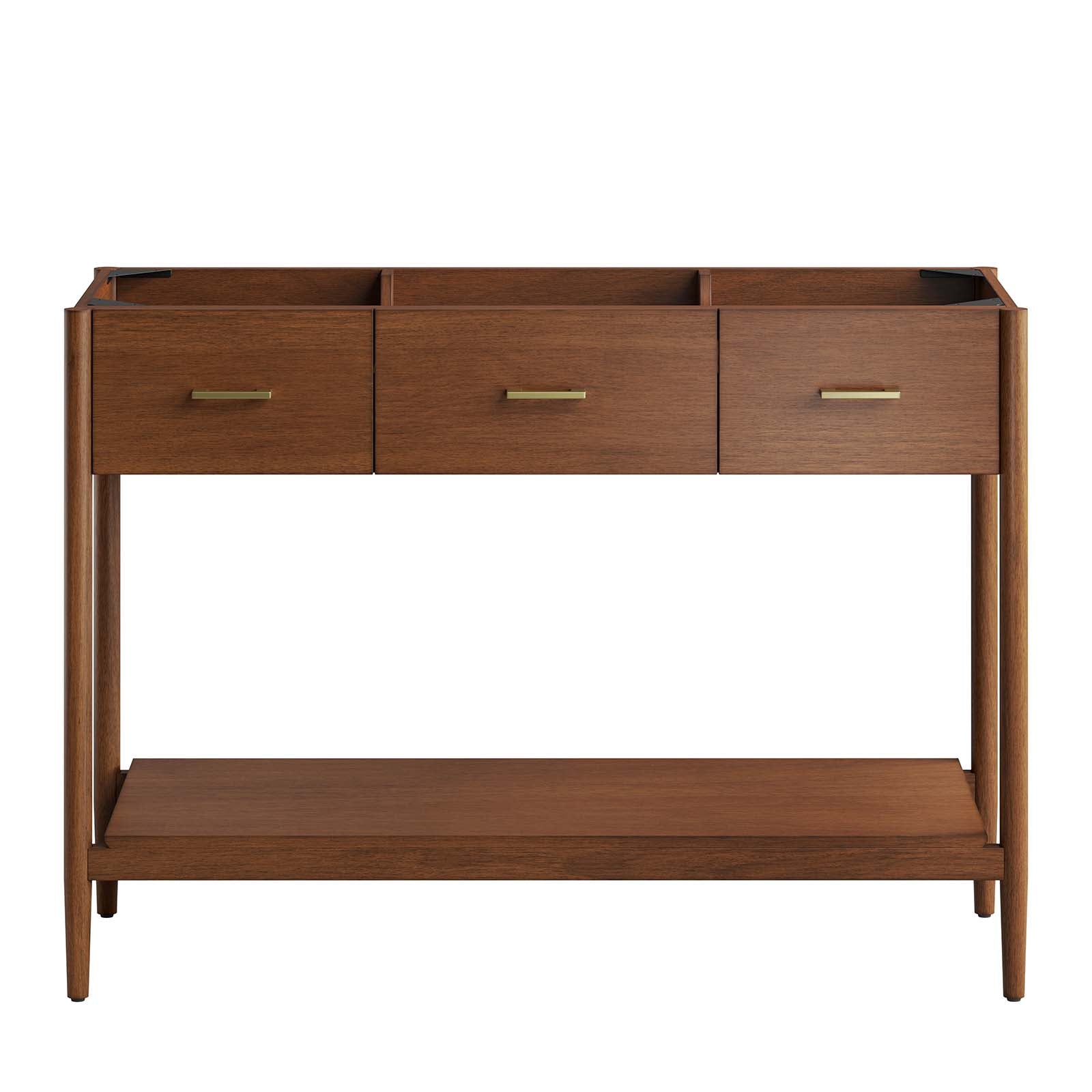 Zaire 48” Single Sink Compatible Bathroom Vanity Cabinet (Sink Basin Not Included) - East Shore Modern Home Furnishings