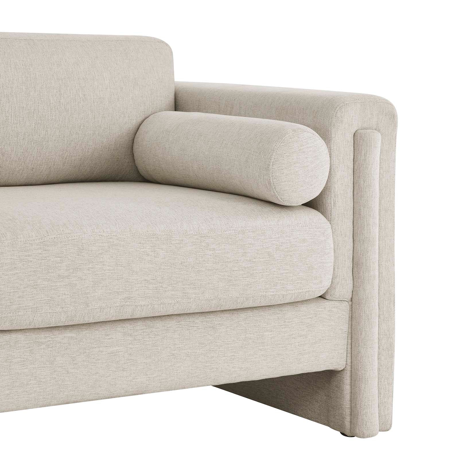 Visible Fabric Loveseat