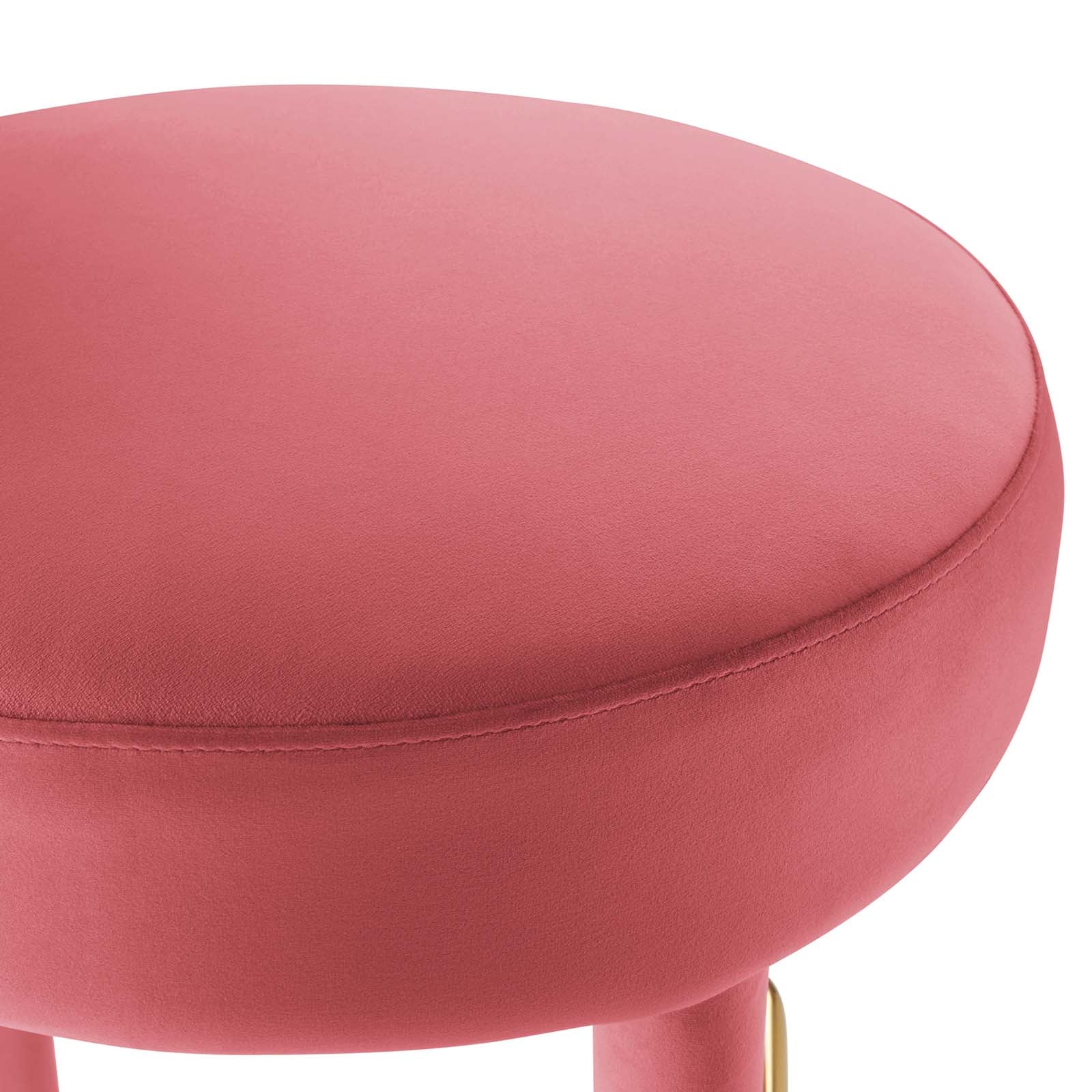 Toulouse Performance Velvet Bar Stool - East Shore Modern Home Furnishings
