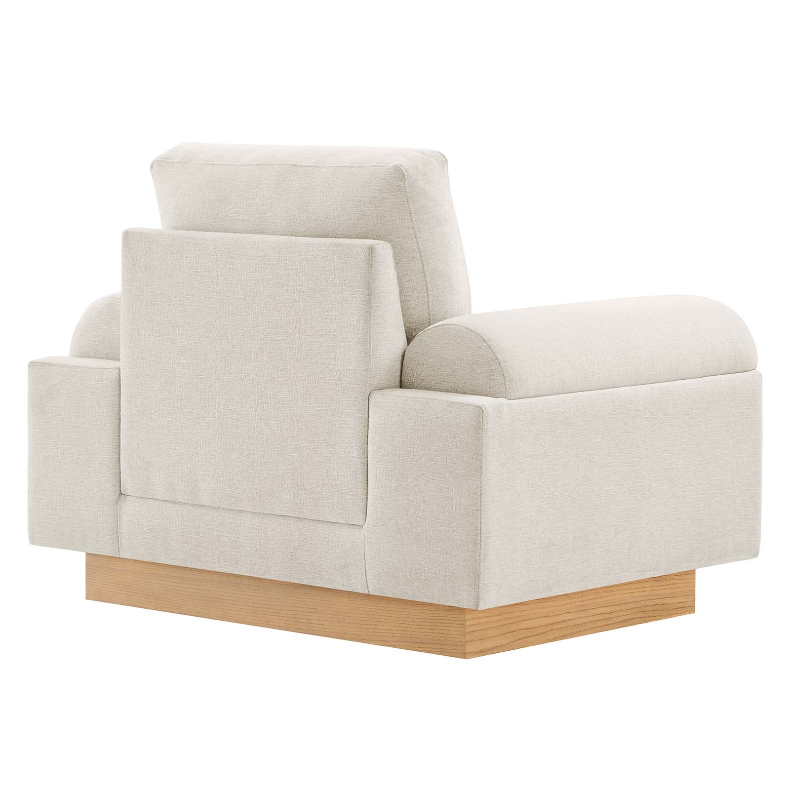 Oasis Upholstered Fabric Armchair - East Shore Modern Home Furnishings