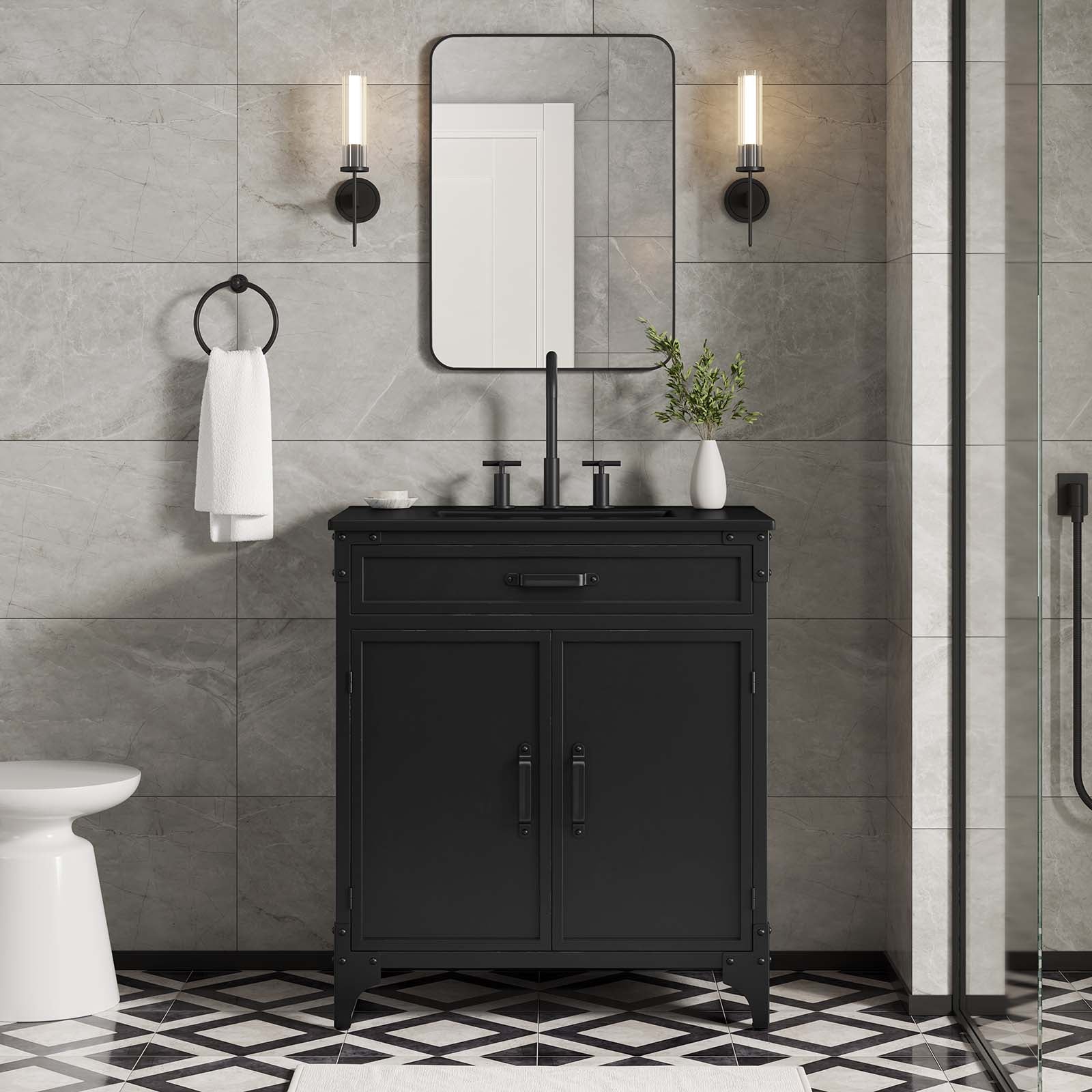 Steamforge 30" Bathroom Vanity - East Shore Modern Home Furnishings
