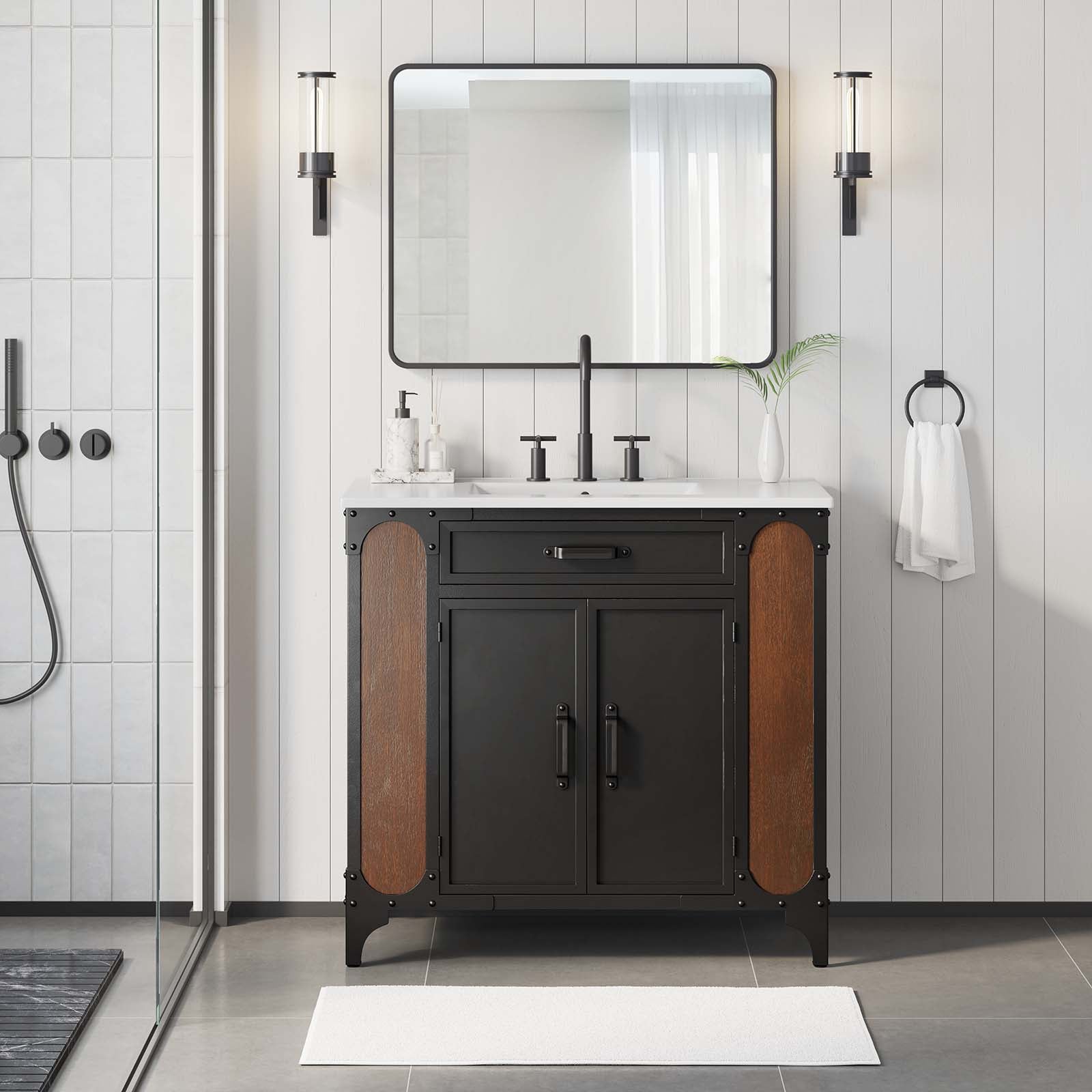 Steamforge 36" Bathroom Vanity - East Shore Modern Home Furnishings