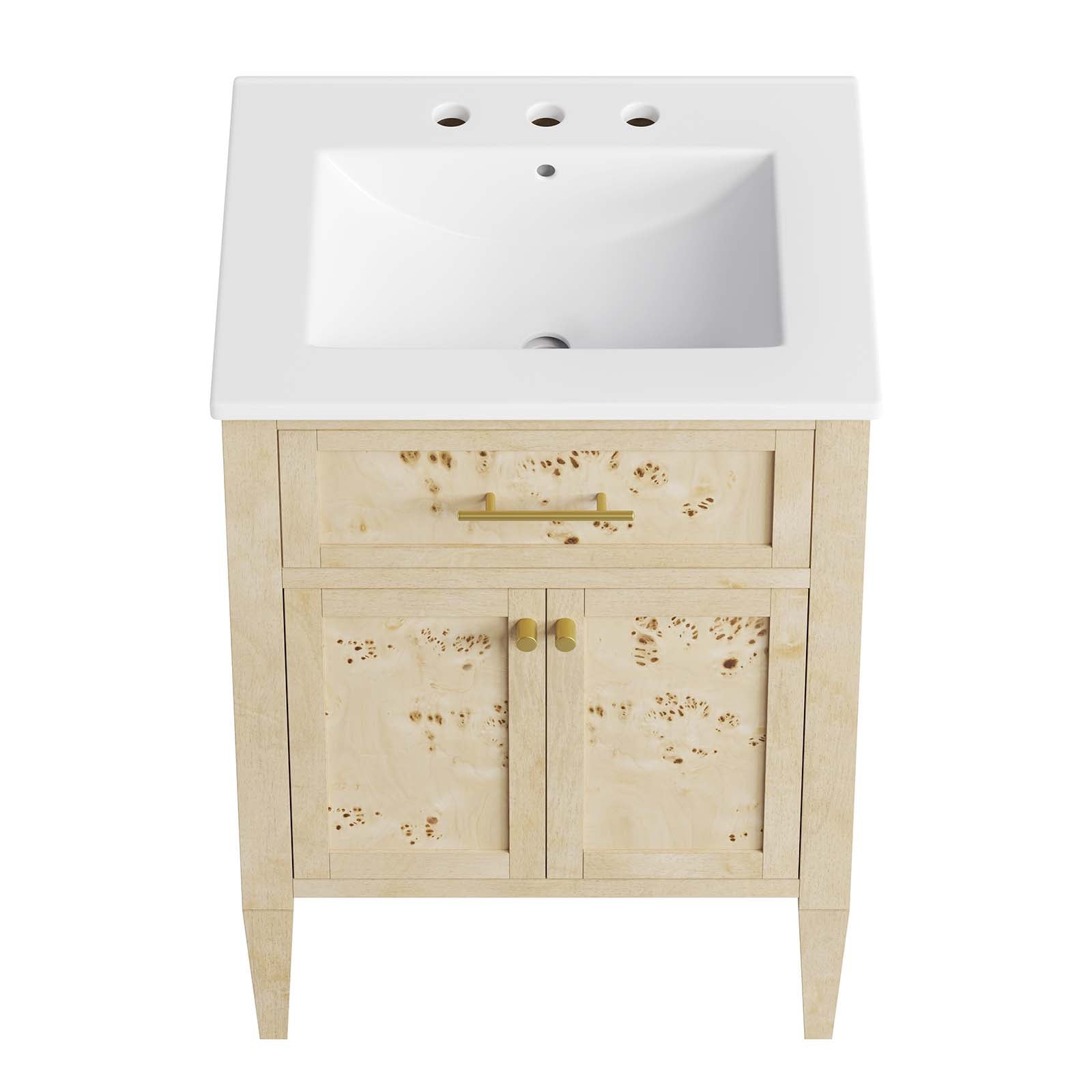 One - Elysian 24" Wood Bathroom Vanity