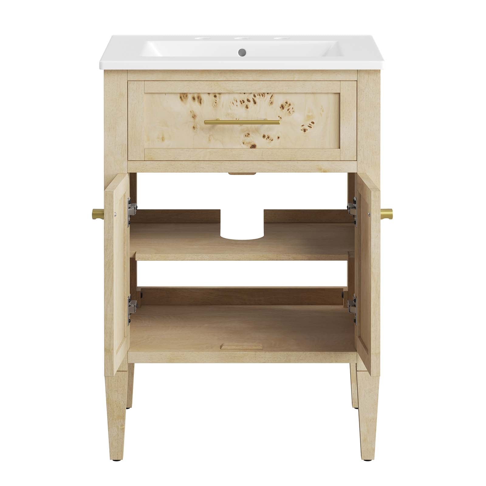 One - Elysian 24" Wood Bathroom Vanity