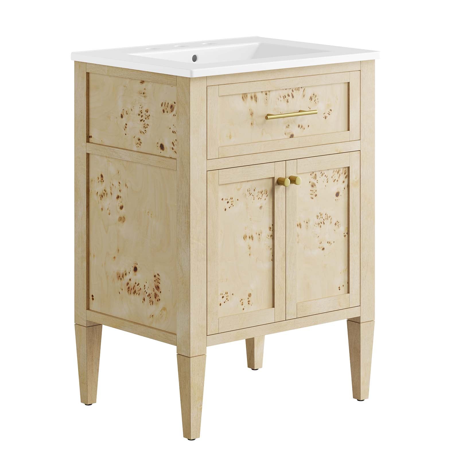 One - Elysian 24" Wood Bathroom Vanity