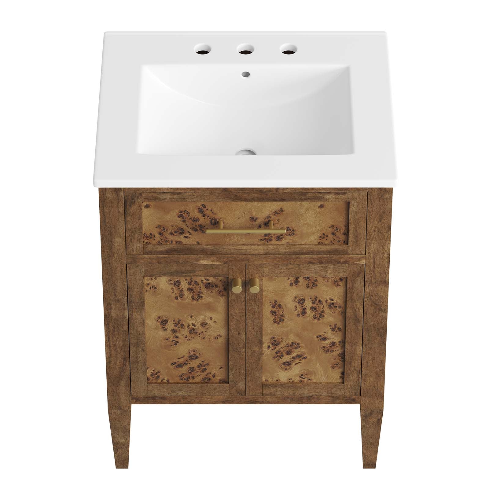 One - Elysian 24" Wood Bathroom Vanity