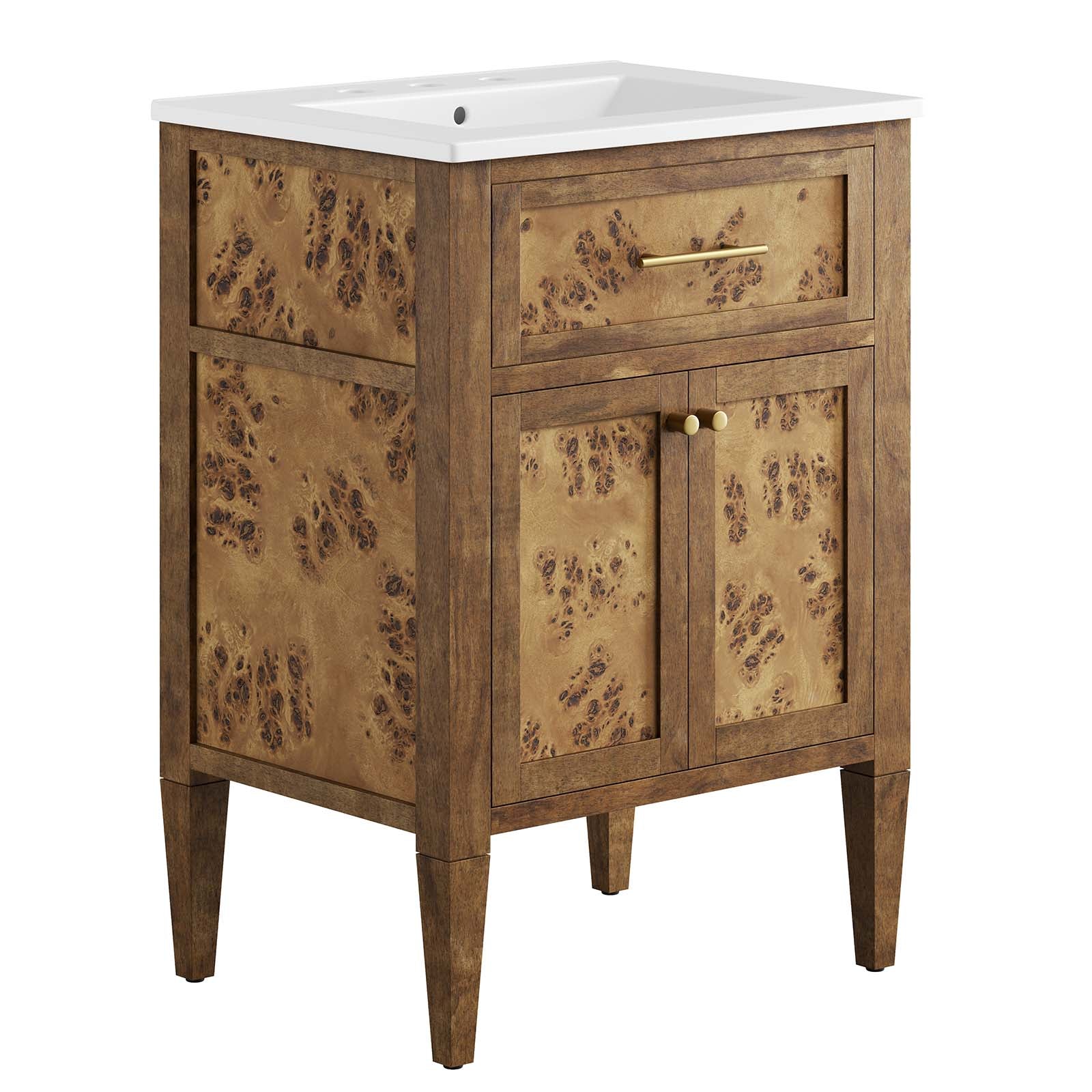 One - Elysian 24" Wood Bathroom Vanity