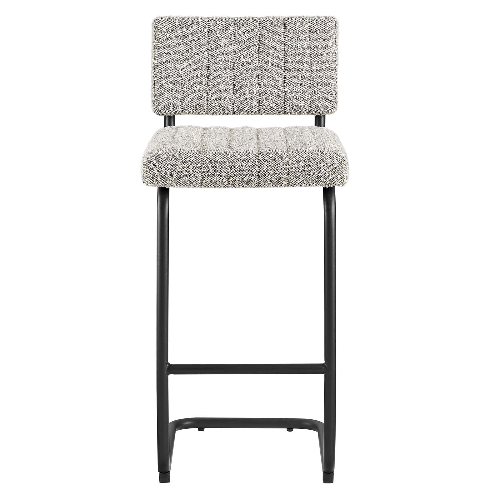 Parity Boucle Counter Stools - Set of 2 - East Shore Modern Home Furnishings