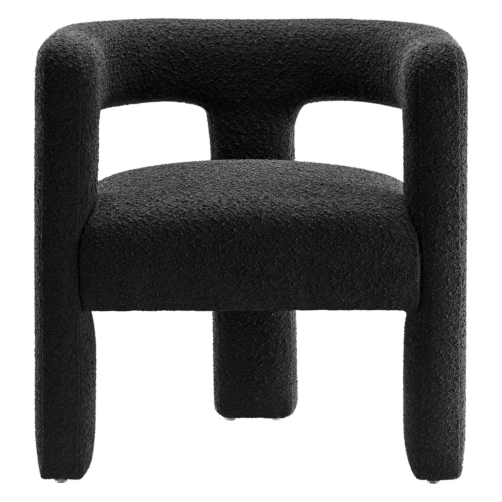 Kayla Boucle Upholstered Armchair