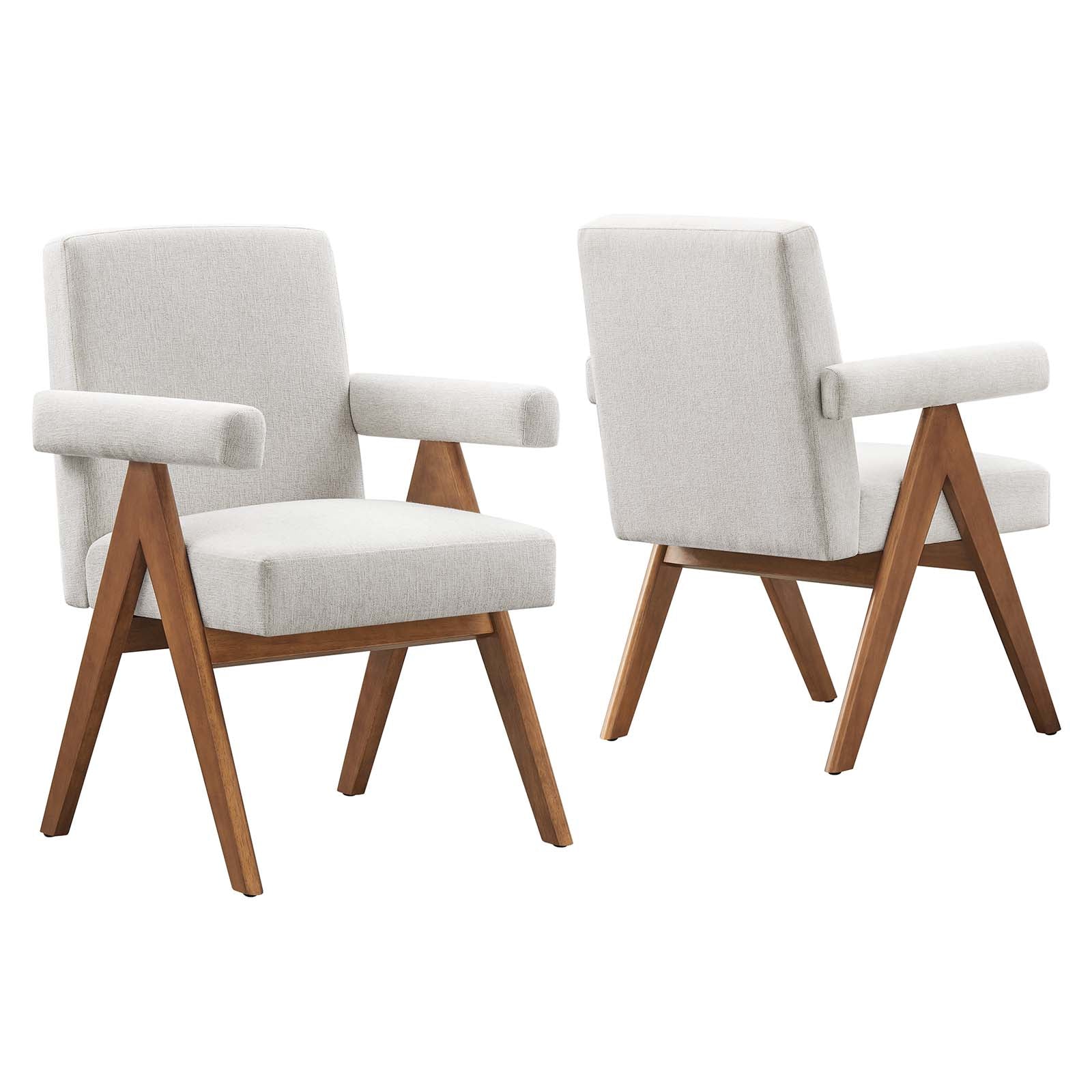 Lyra Fabric Dining Room Chair - Set of 2 - East Shore Modern Home Furnishings