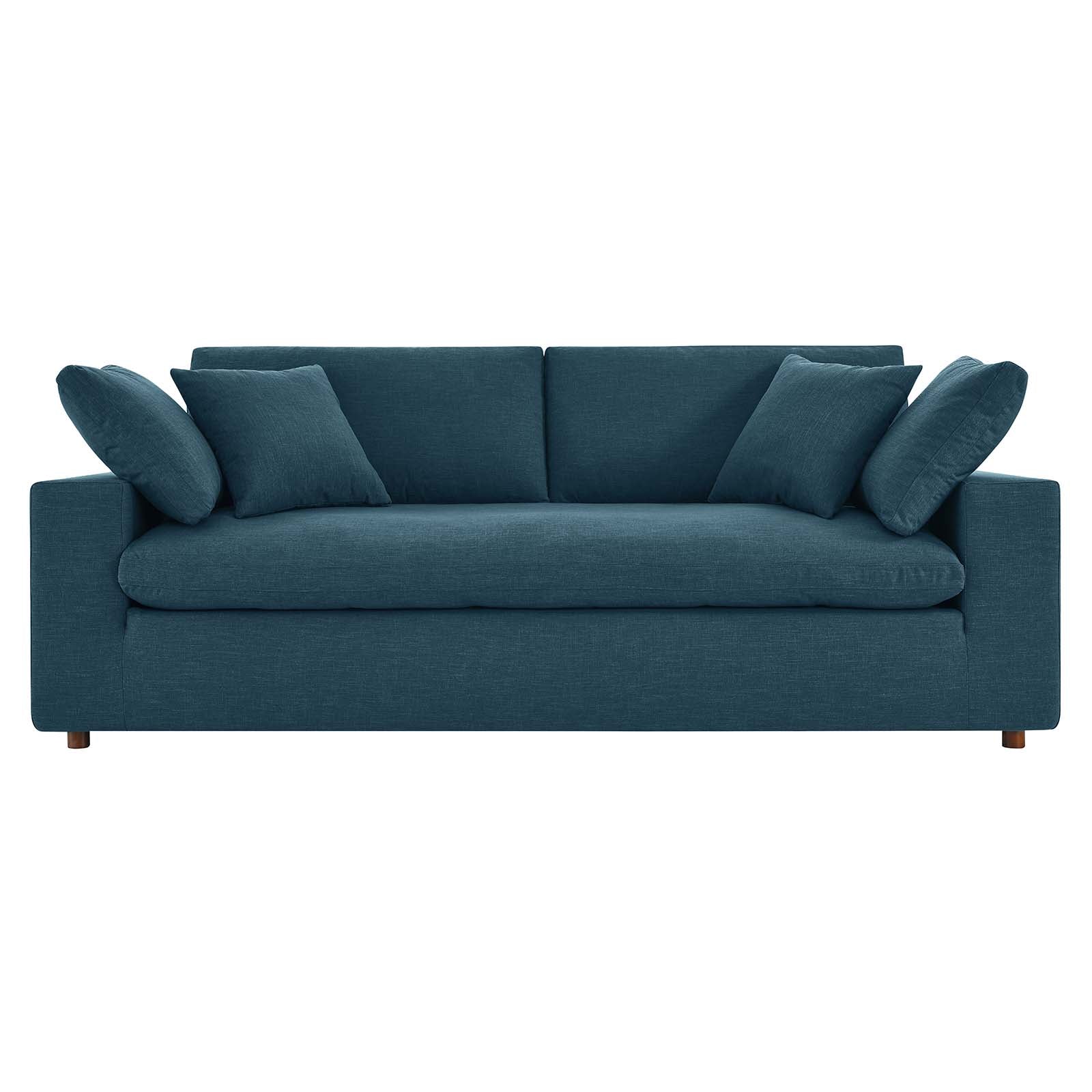 Commix Down Filled Overstuffed Sectional Sofa - East Shore Modern Home Furnishings