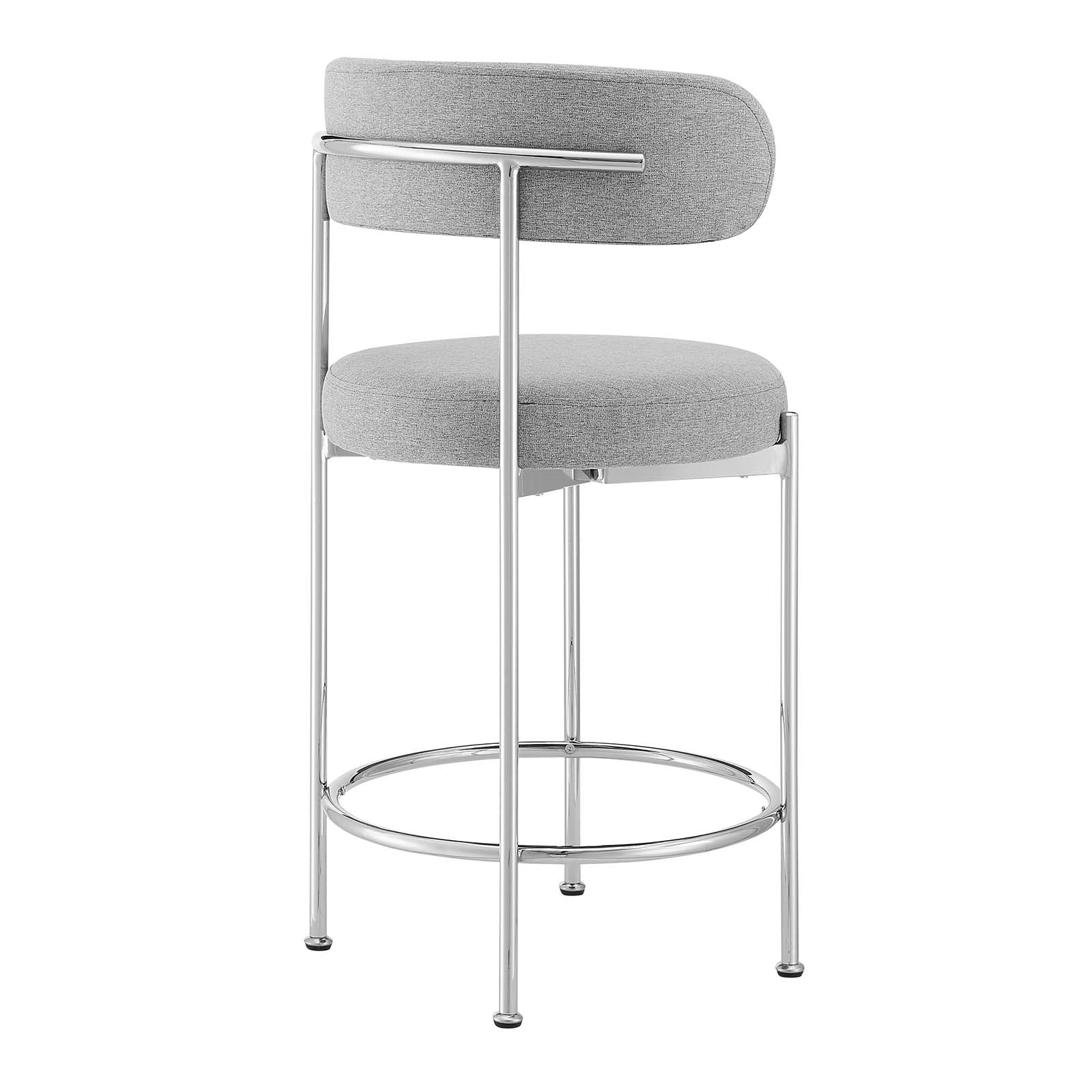 Albie Fabric Counter Stools - Set of 2 - East Shore Modern Home Furnishings