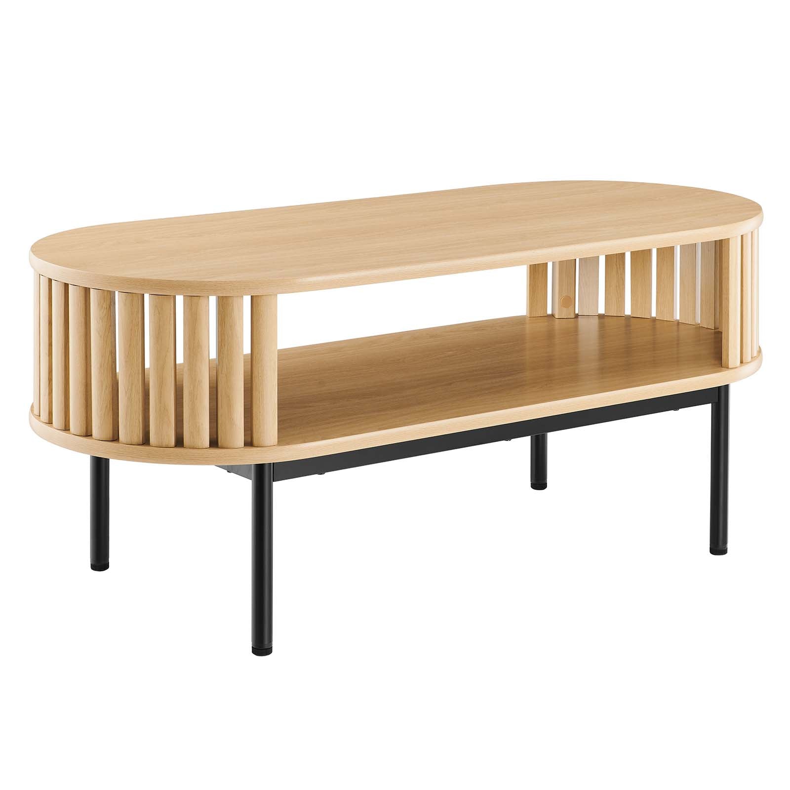 Fortitude Wood Coffee Table - East Shore Modern Home Furnishings