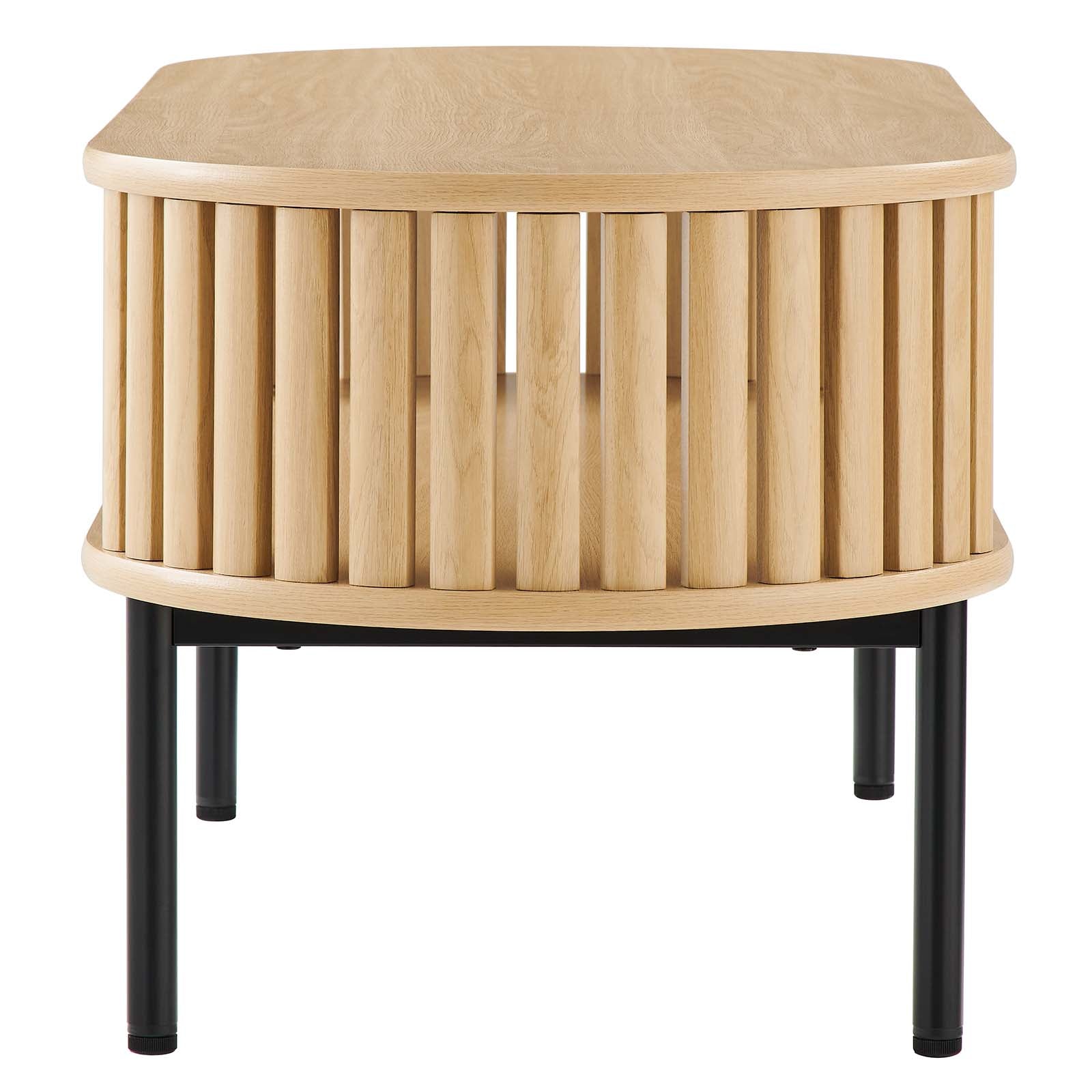 Fortitude Wood Coffee Table - East Shore Modern Home Furnishings