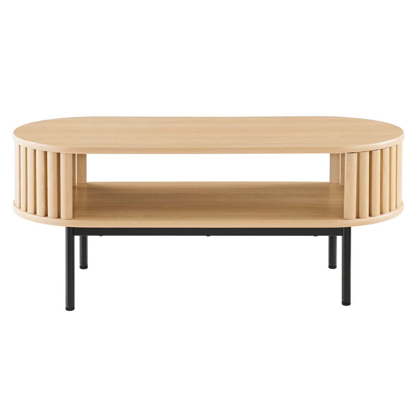 Fortitude Wood Coffee Table - East Shore Modern Home Furnishings