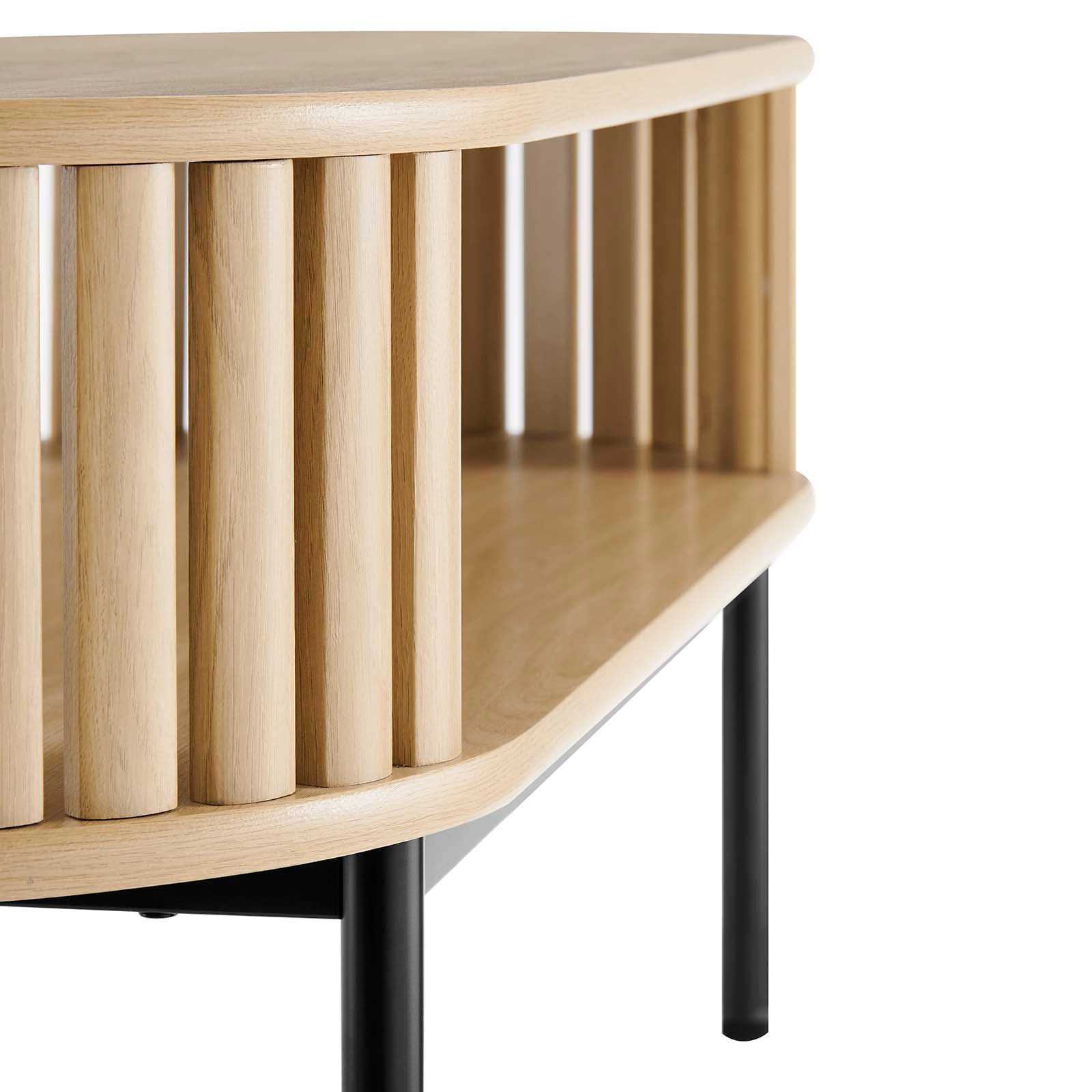 Fortitude Wood Coffee Table - East Shore Modern Home Furnishings