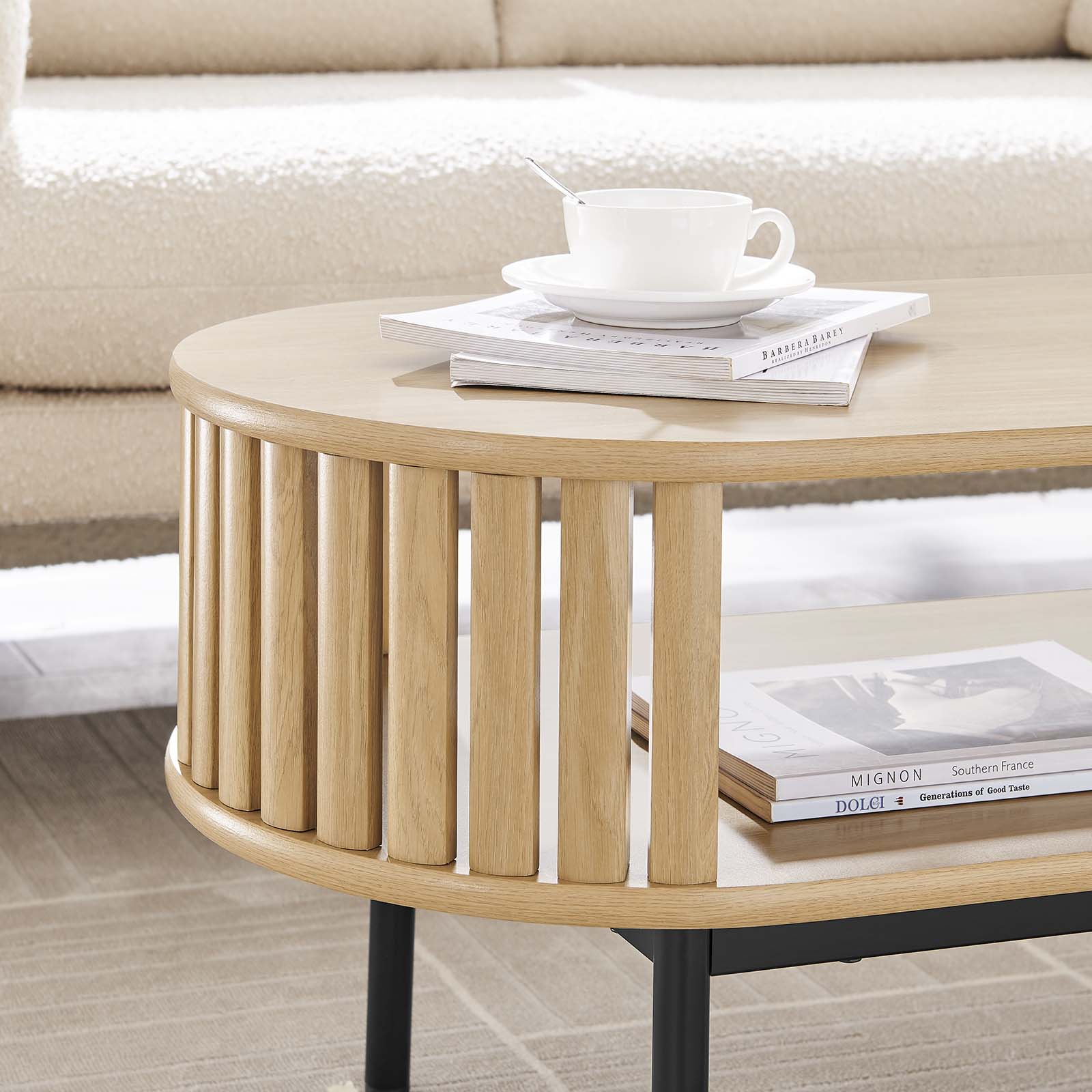 Fortitude Wood Coffee Table - East Shore Modern Home Furnishings