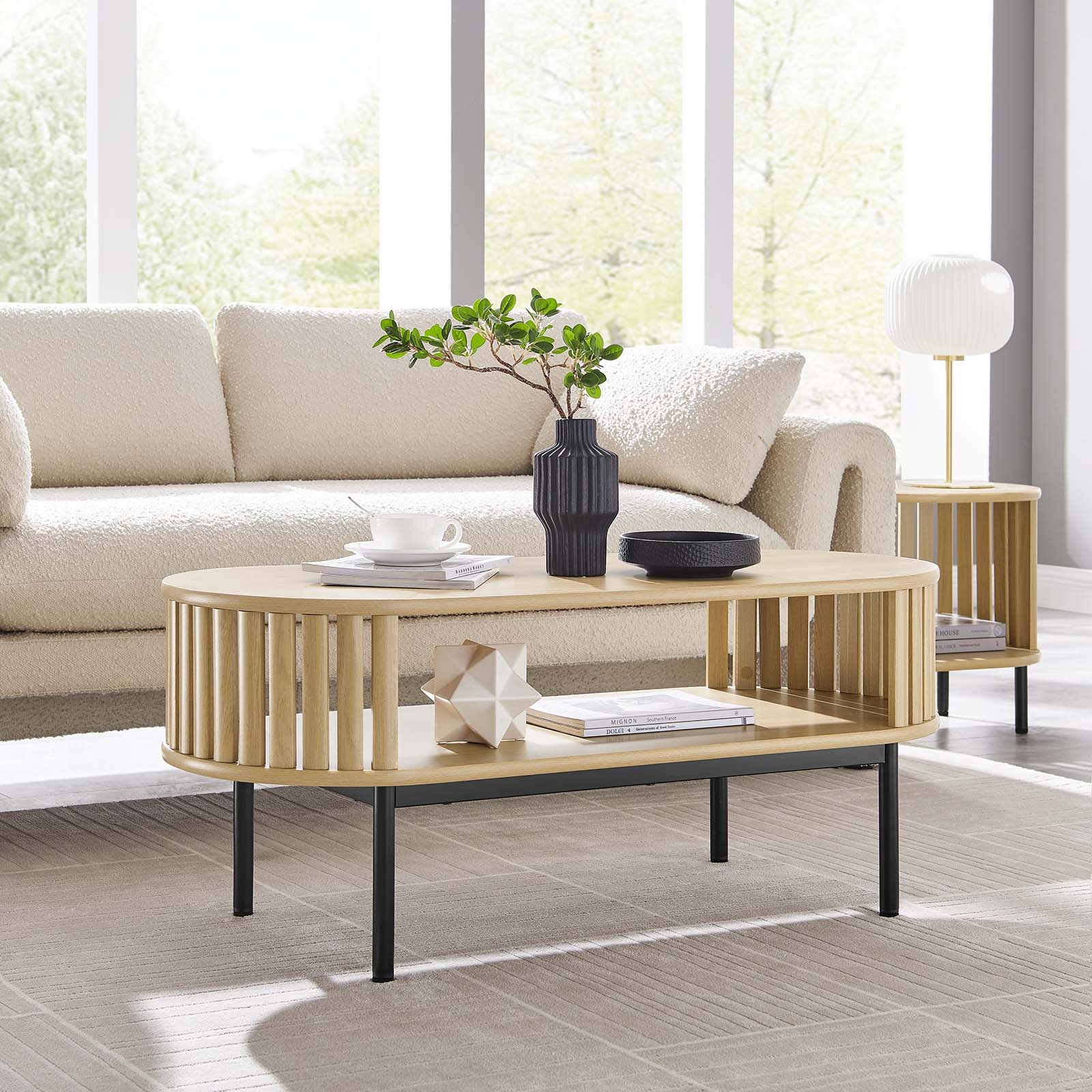 Fortitude Wood Coffee Table - East Shore Modern Home Furnishings