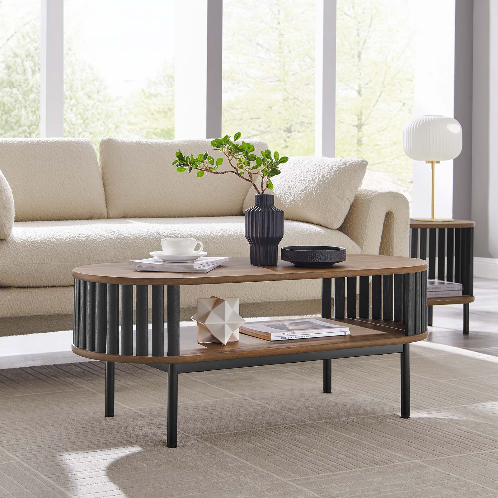 Fortitude Wood Coffee Table - East Shore Modern Home Furnishings