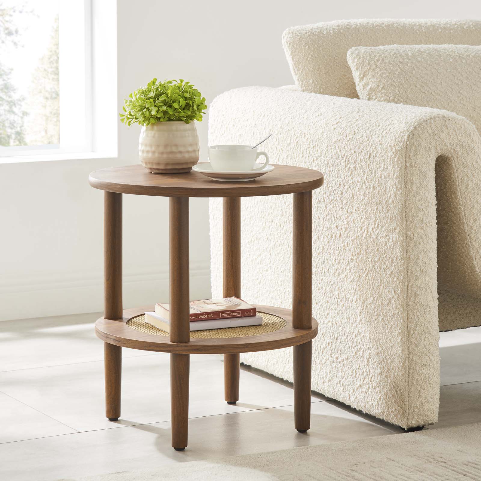 Torus Round Side Table - East Shore Modern Home Furnishings