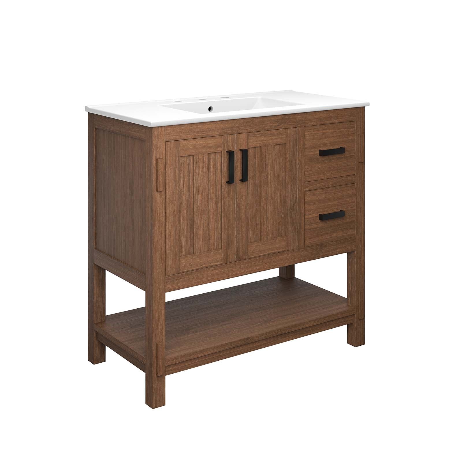 Ashlyn 36” Wood Bathroom Vanity - East Shore Modern Home Furnishings