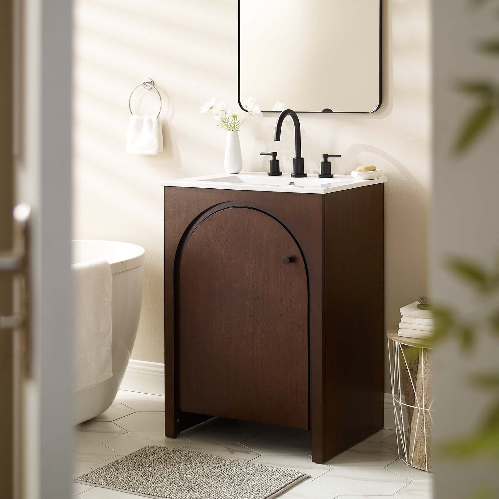 Appia 24" Bathroom Vanity Cabinet (Sink Basin Not Included) - East Shore Modern Home Furnishings