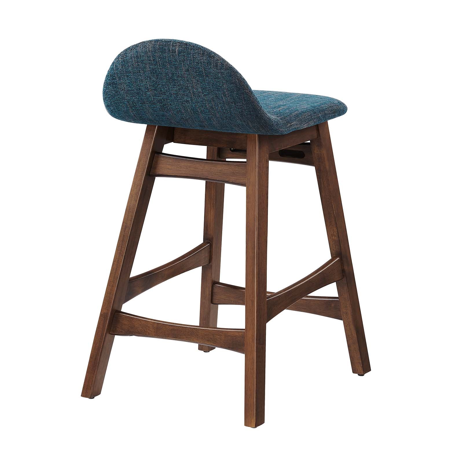 Juno Wood Counter Stool - Set of 2 - East Shore Modern Home Furnishings
