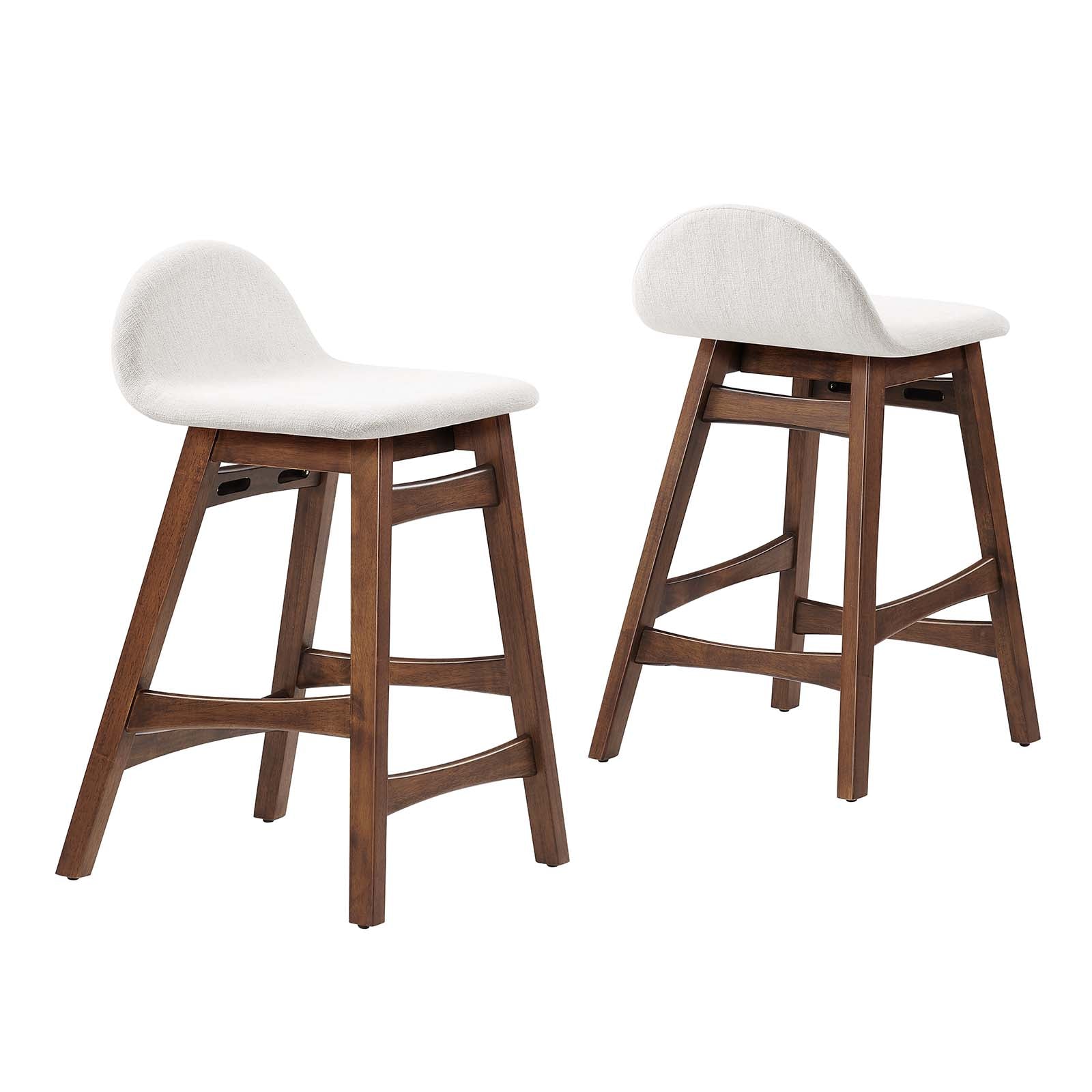 Juno Wood Counter Stool - Set of 2 - East Shore Modern Home Furnishings