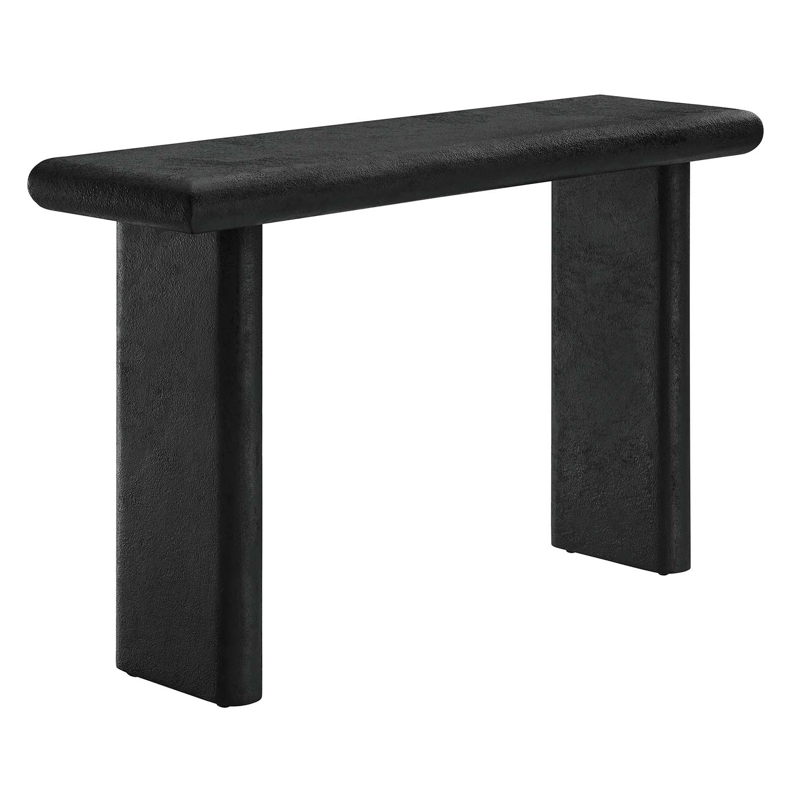 Relic Concrete Textured Console Table - East Shore Modern Home Furnishings