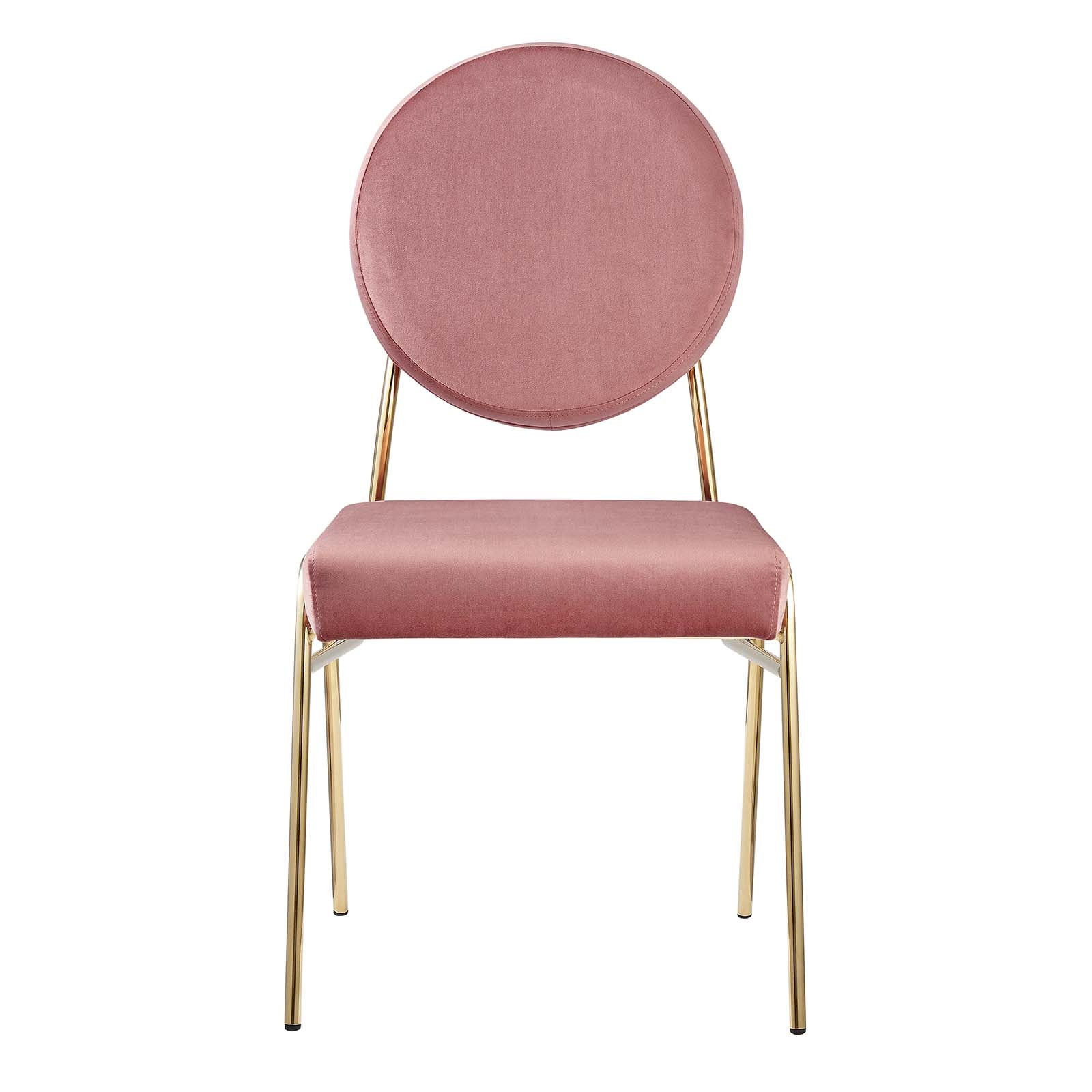 Craft Performance Velvet Dining Side Chairs - Set of 2 - East Shore Modern Home Furnishings